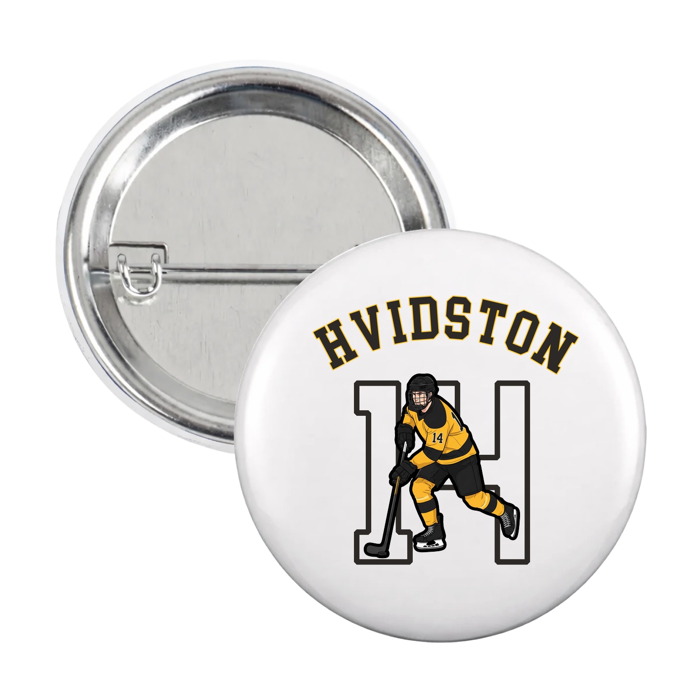 Game Day Button — Shirsey Arch in White