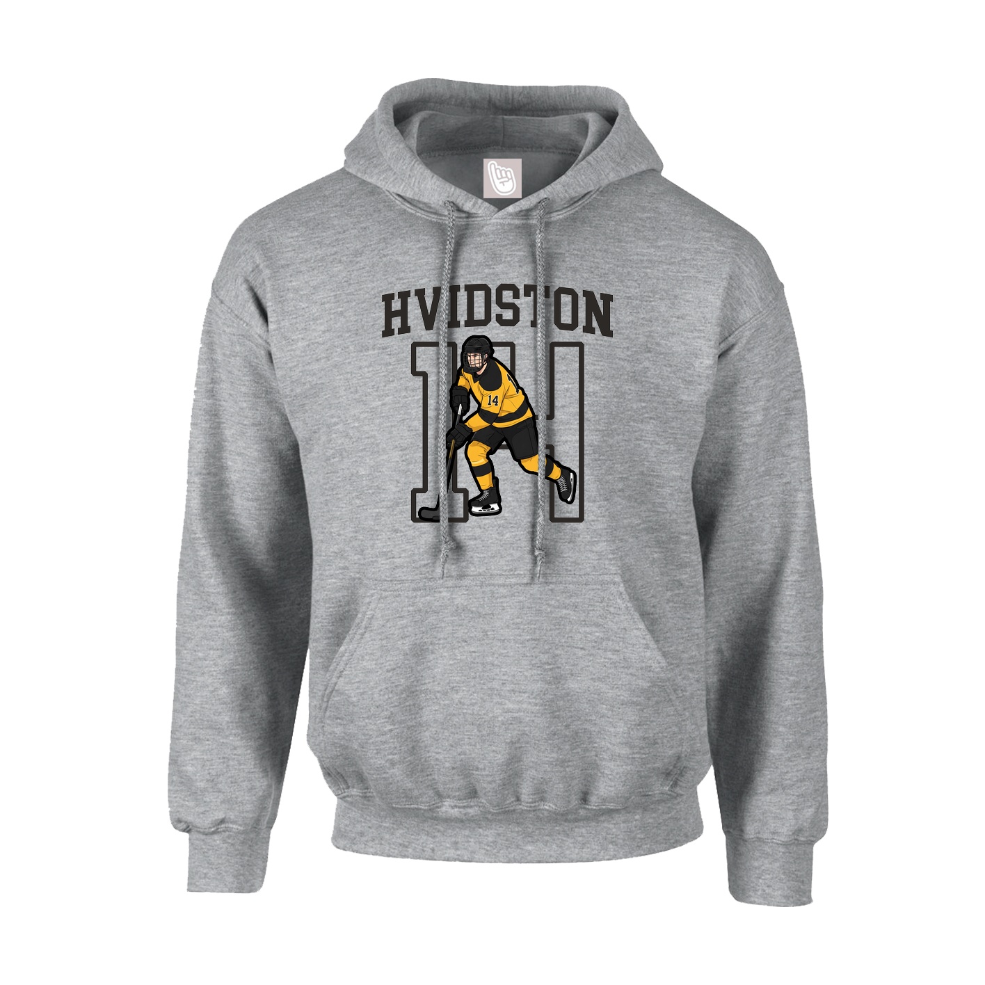 Hoodie — Shirsey in Grey