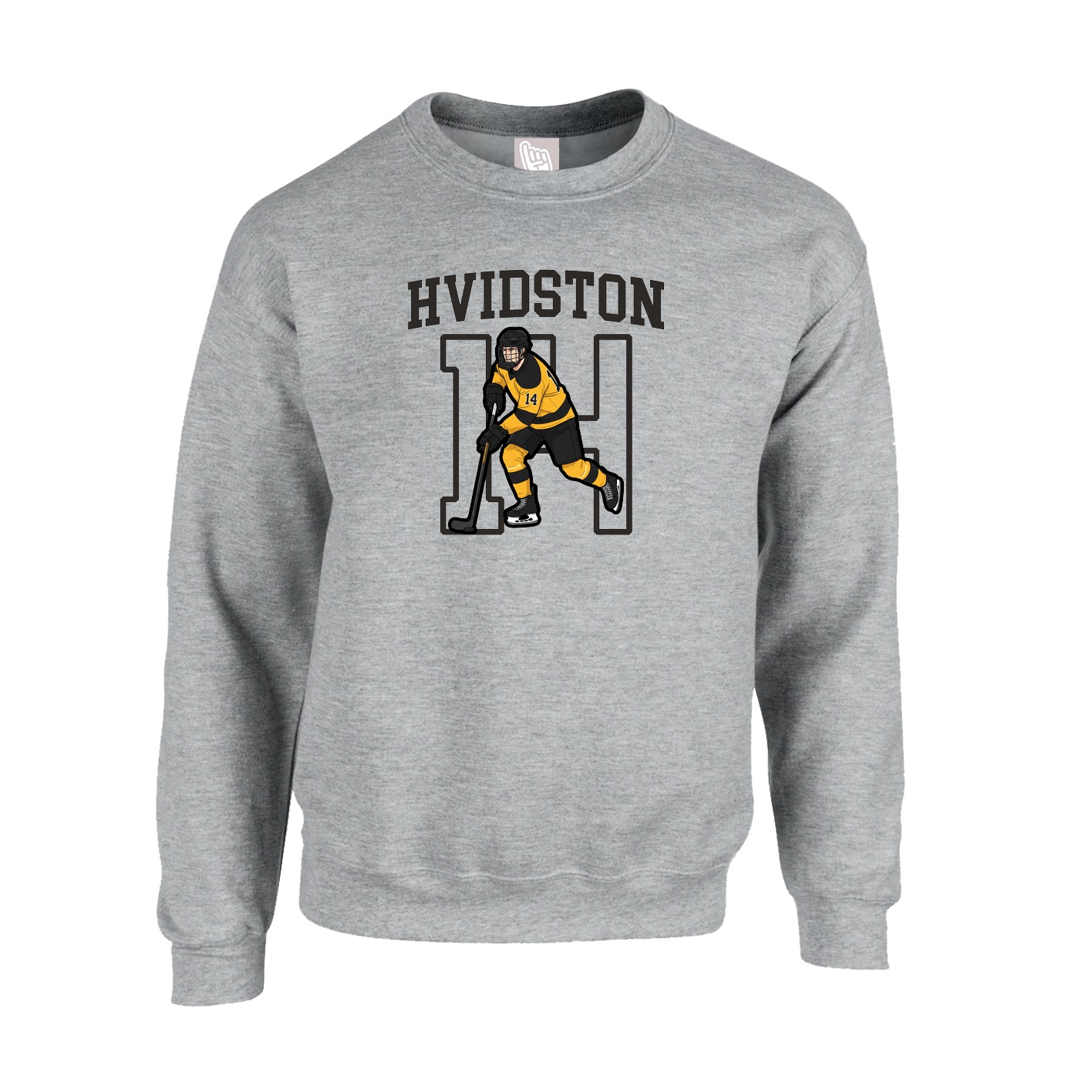 Fleece Crew — Shirsey in Grey