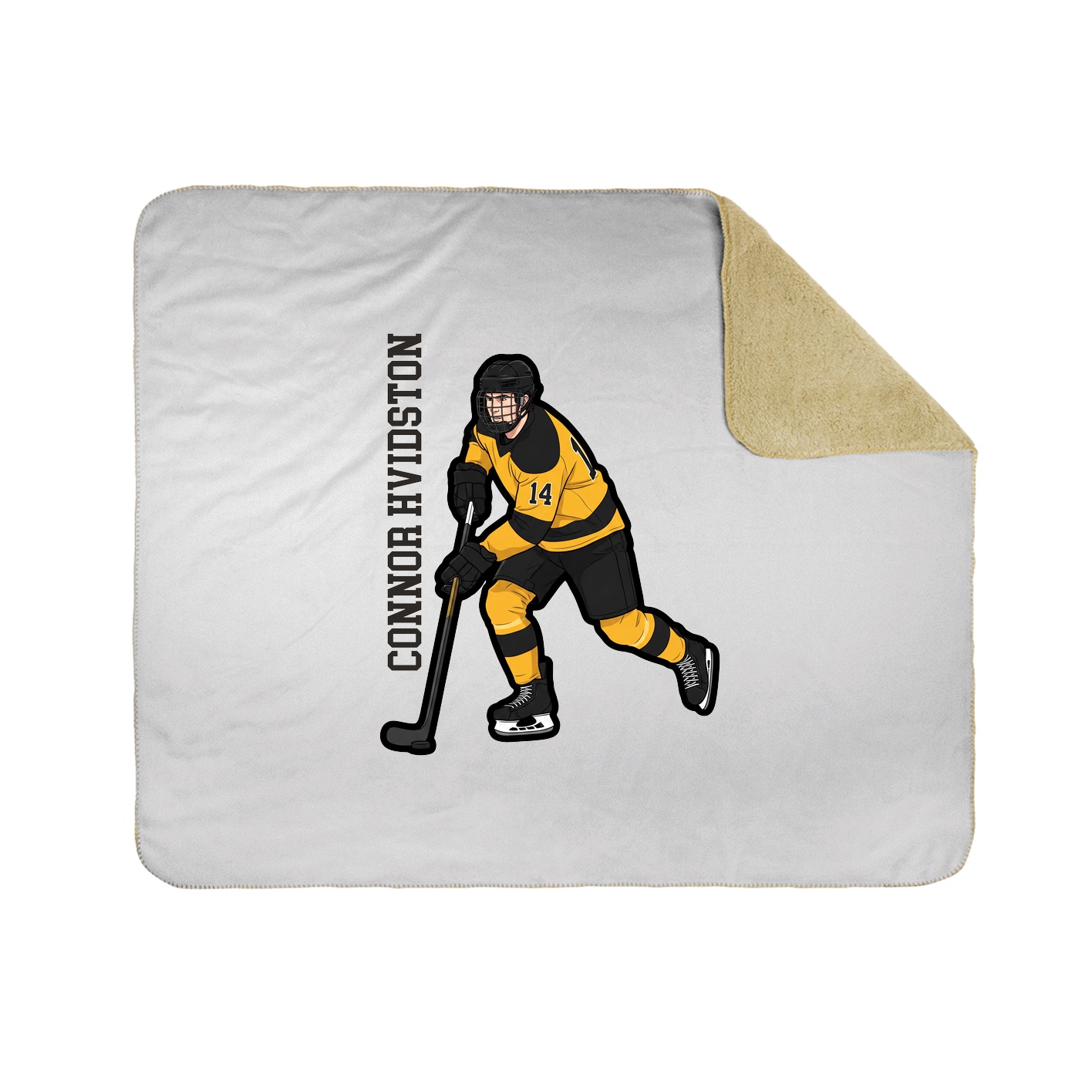 50x60 Sherpa Lined Throw Blanket