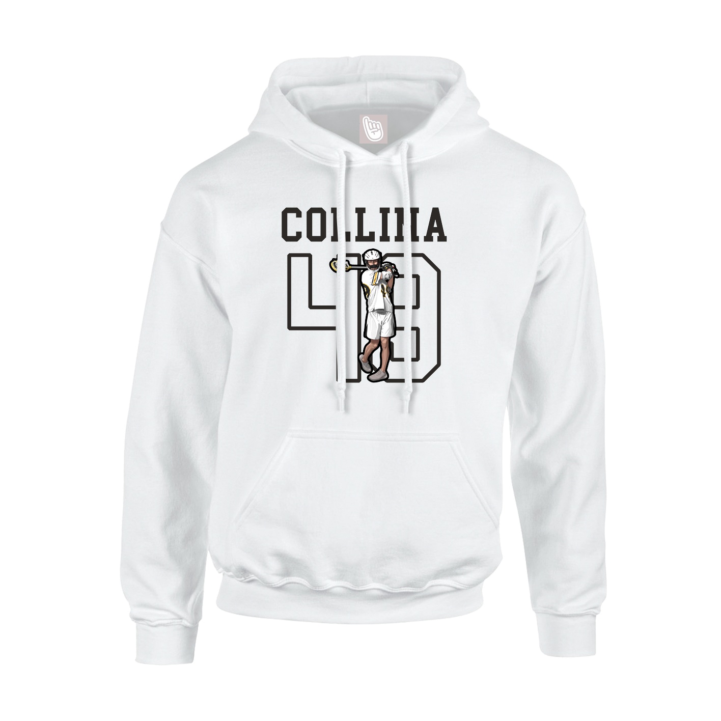 Hoodie — Shirsey in White