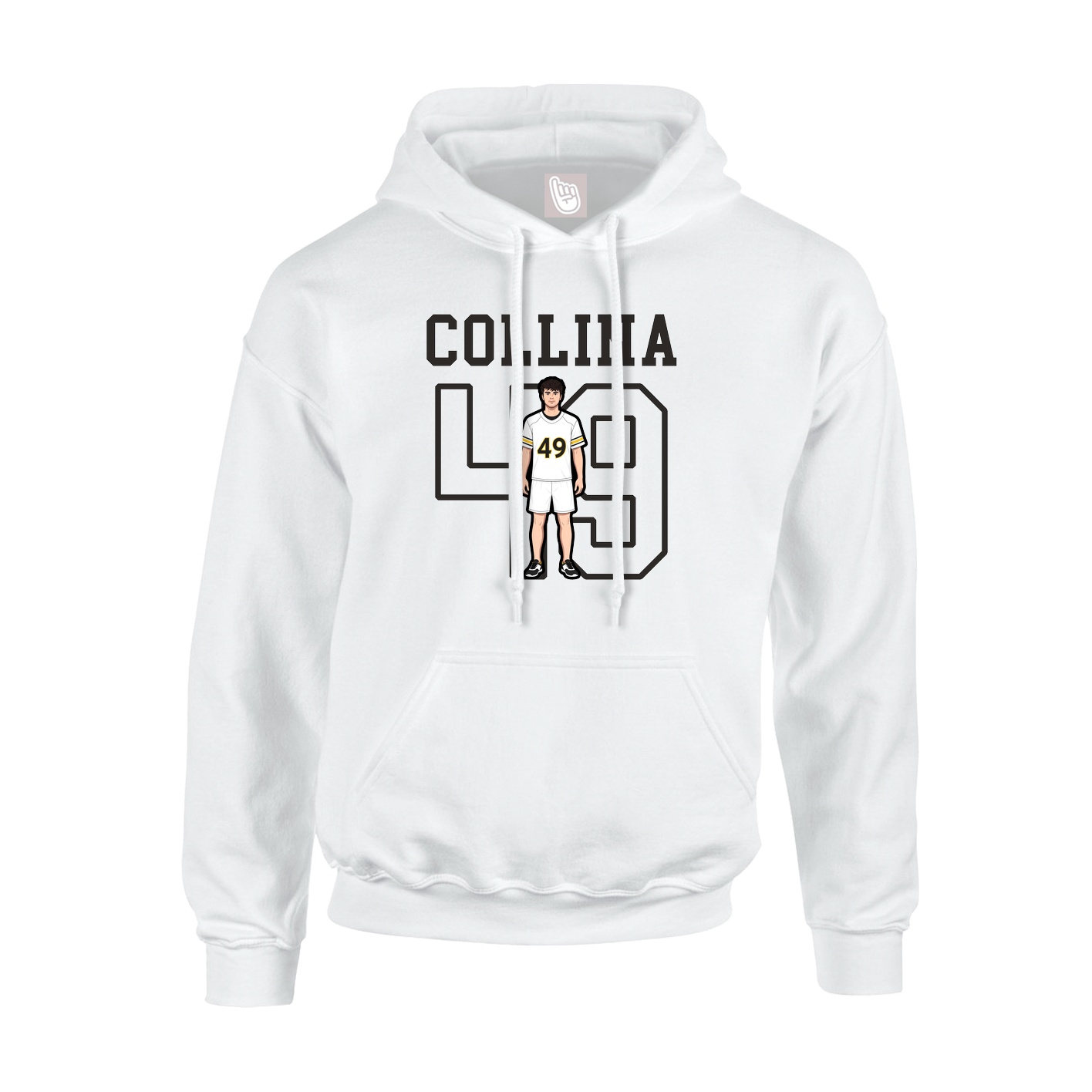 Youth Hoodie — Shirsey in White