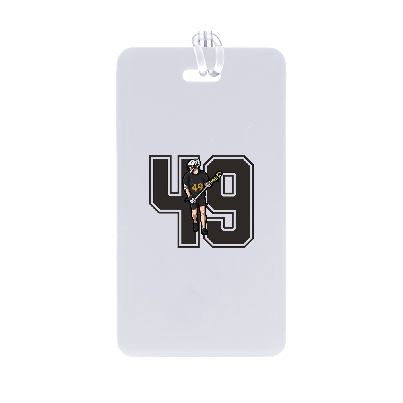 Bag Tag — Number in Classic