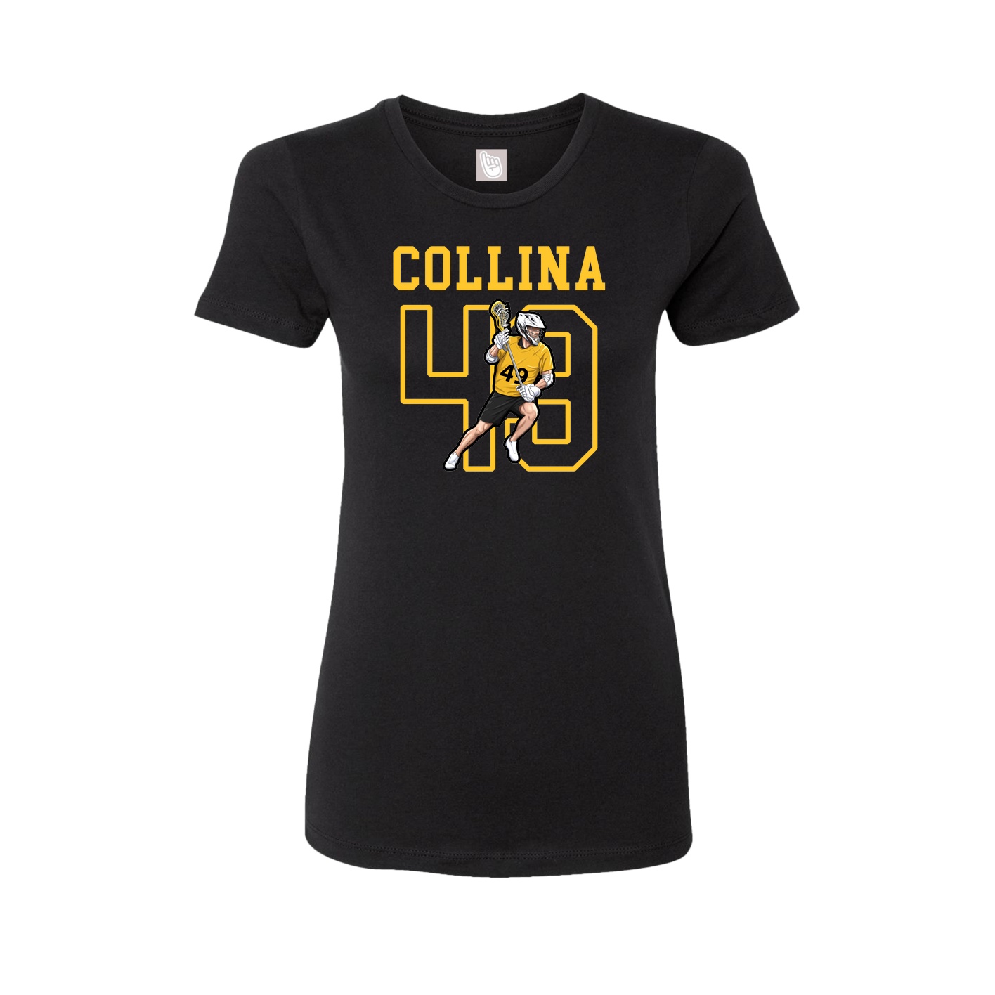 Fitted Women's Tee — Shirsey in Black