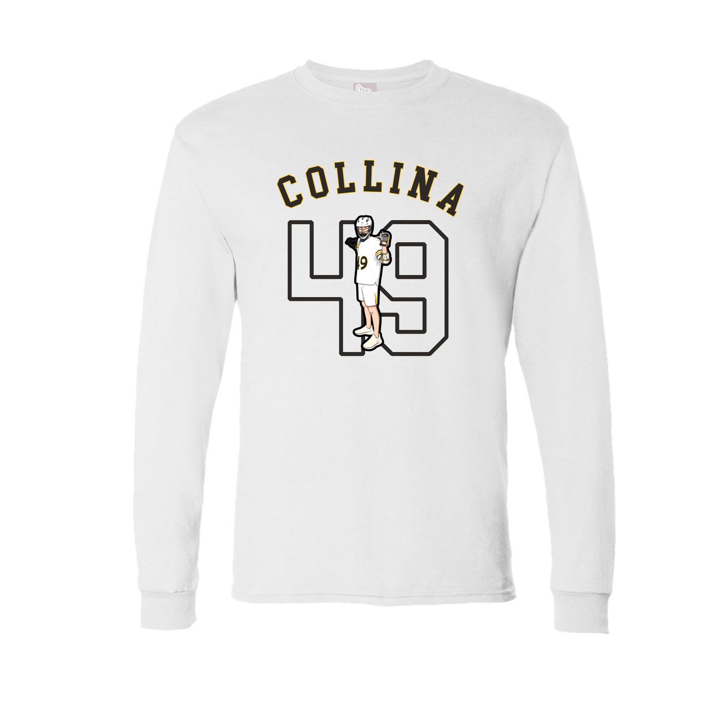 Long Sleeve Tee — Shirsey Arch in White