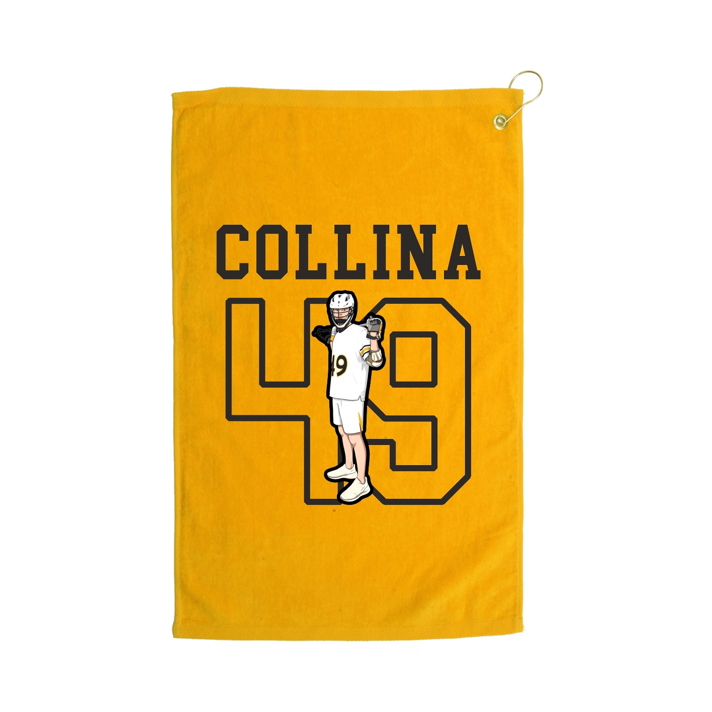Golf Towel — Shirsey in Gold