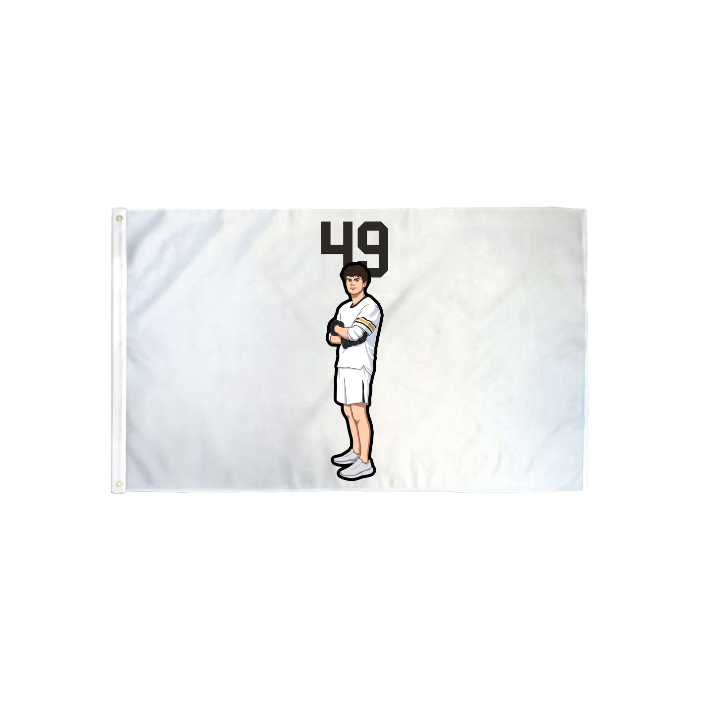 3x5 Flag — Number Top in Classic