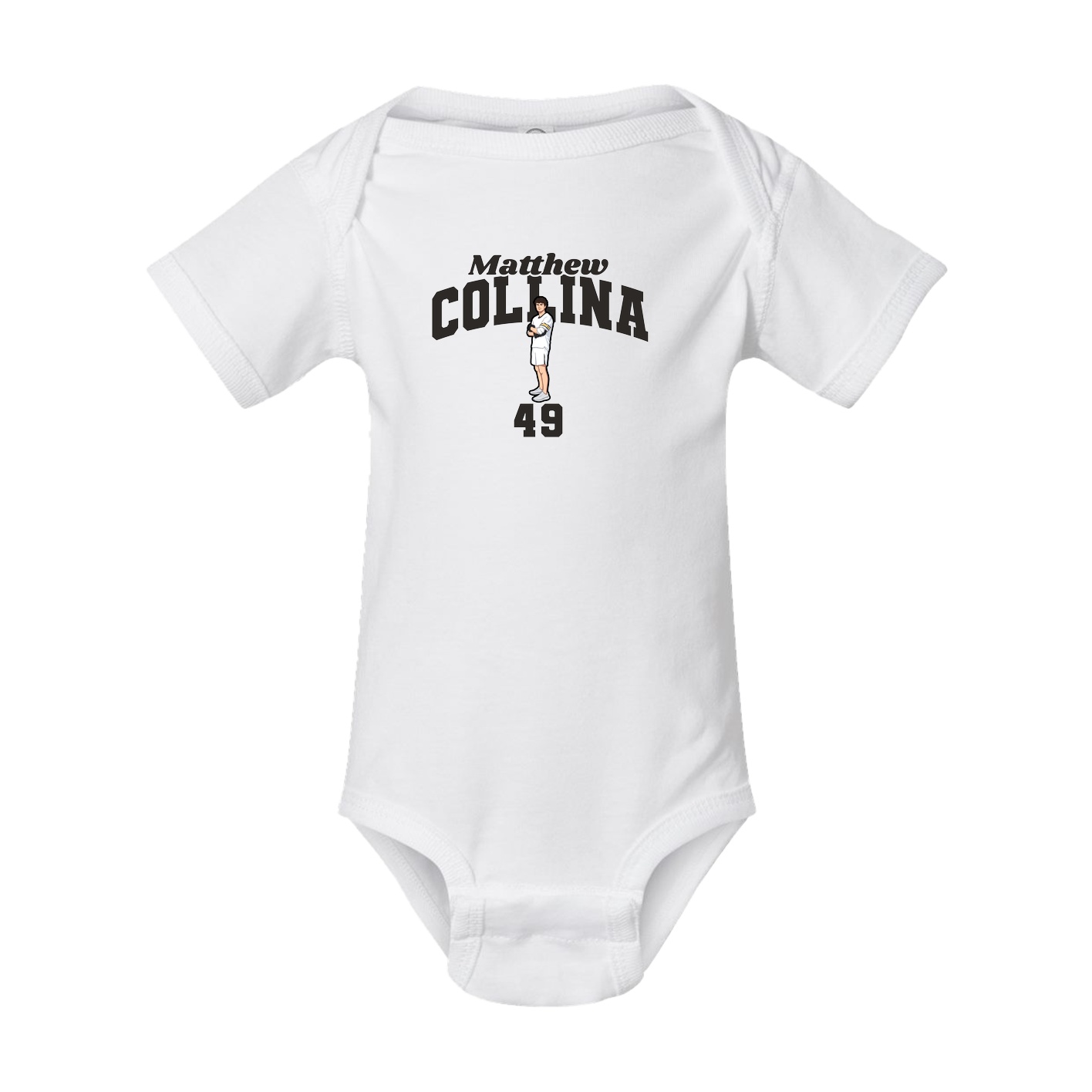Baby Onesie — Signature Arch in White