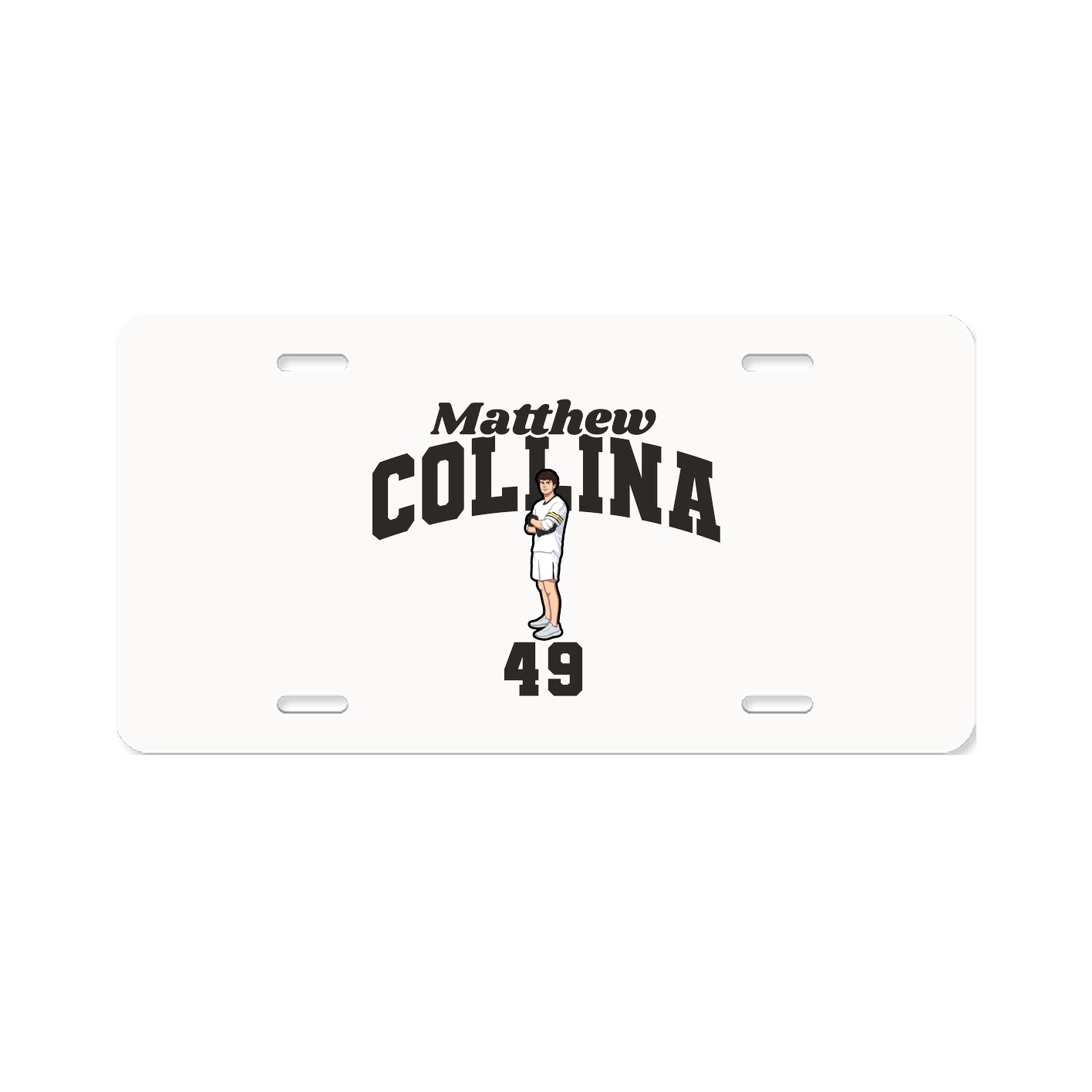 License Plate — Signature Arch in Classic