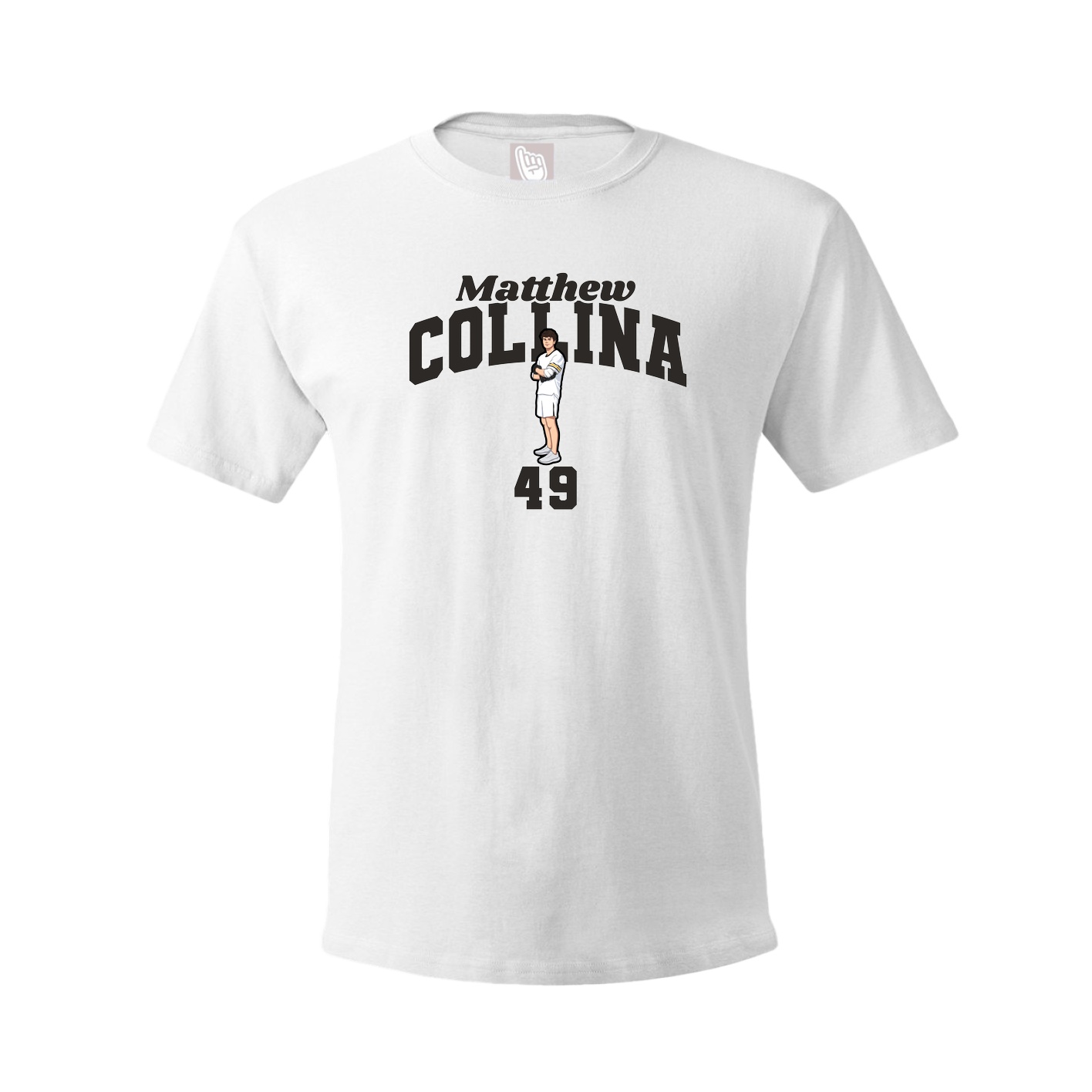 Tee — Signature Arch in White