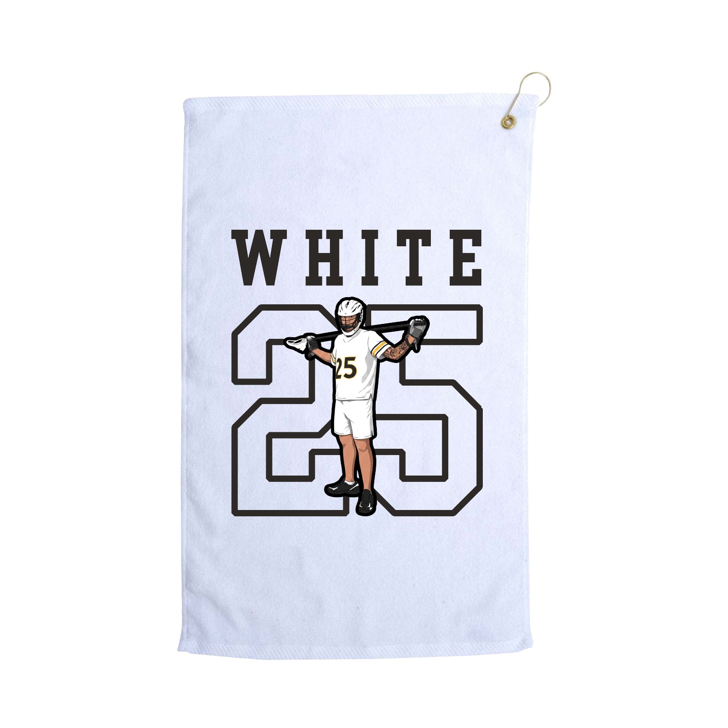 Golf Towel — Shirsey in White