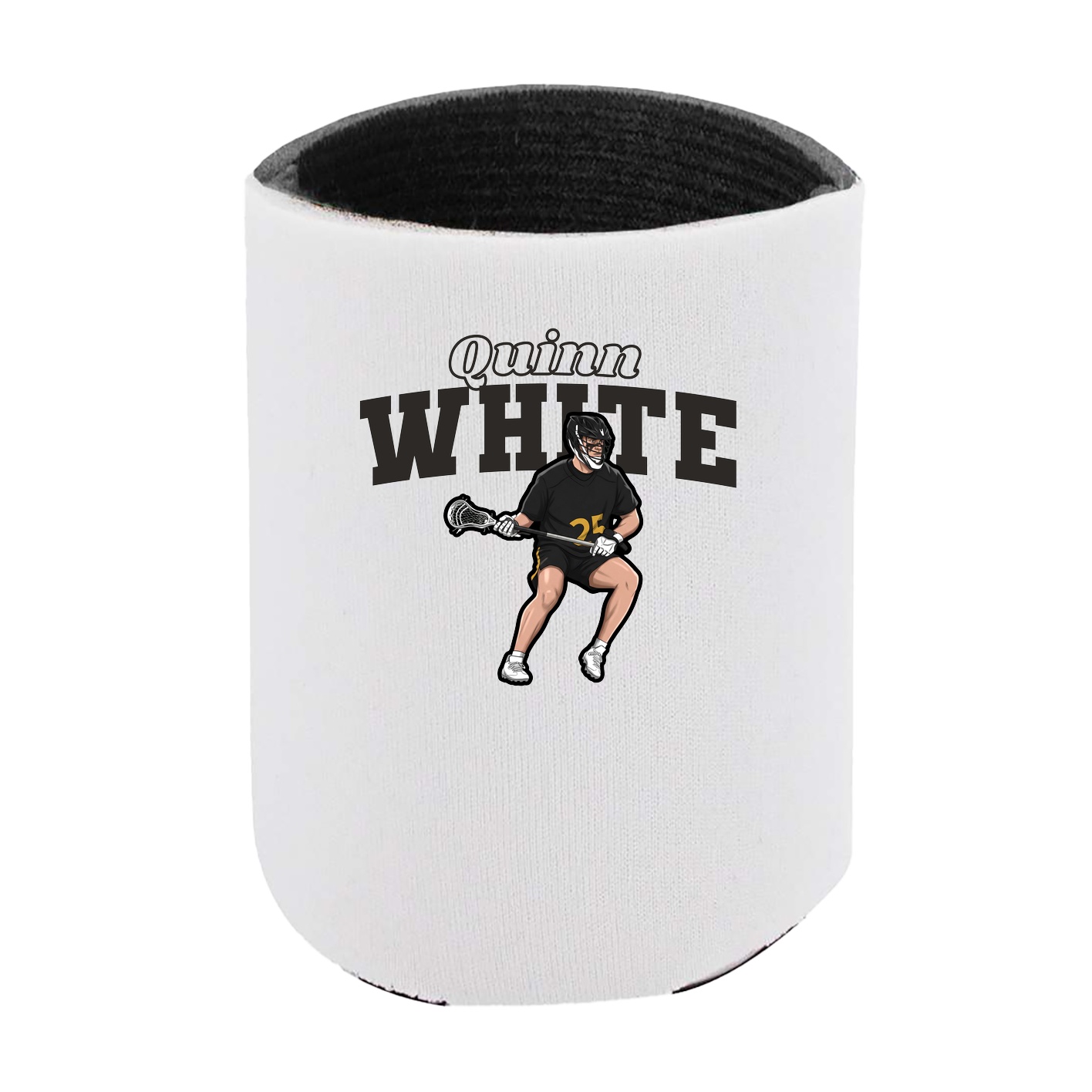 Can Holder — Name Arch in White