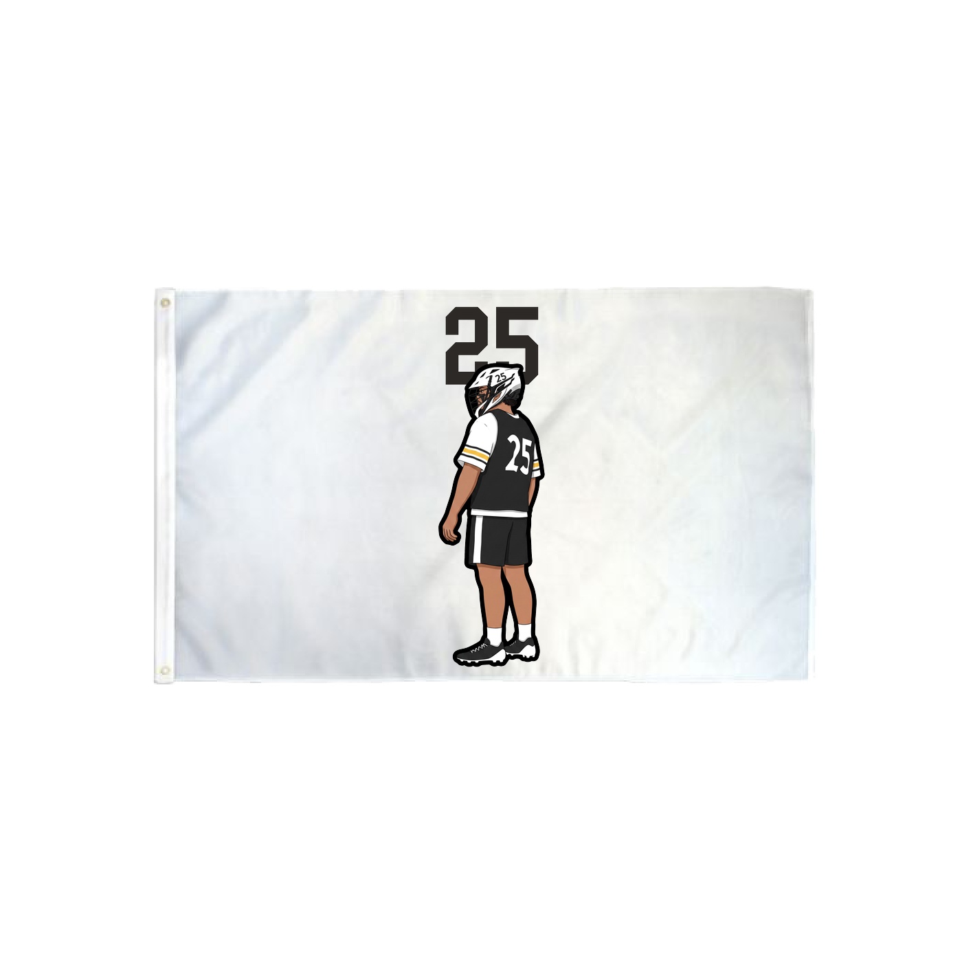3x5 Flag — Number Top in Classic