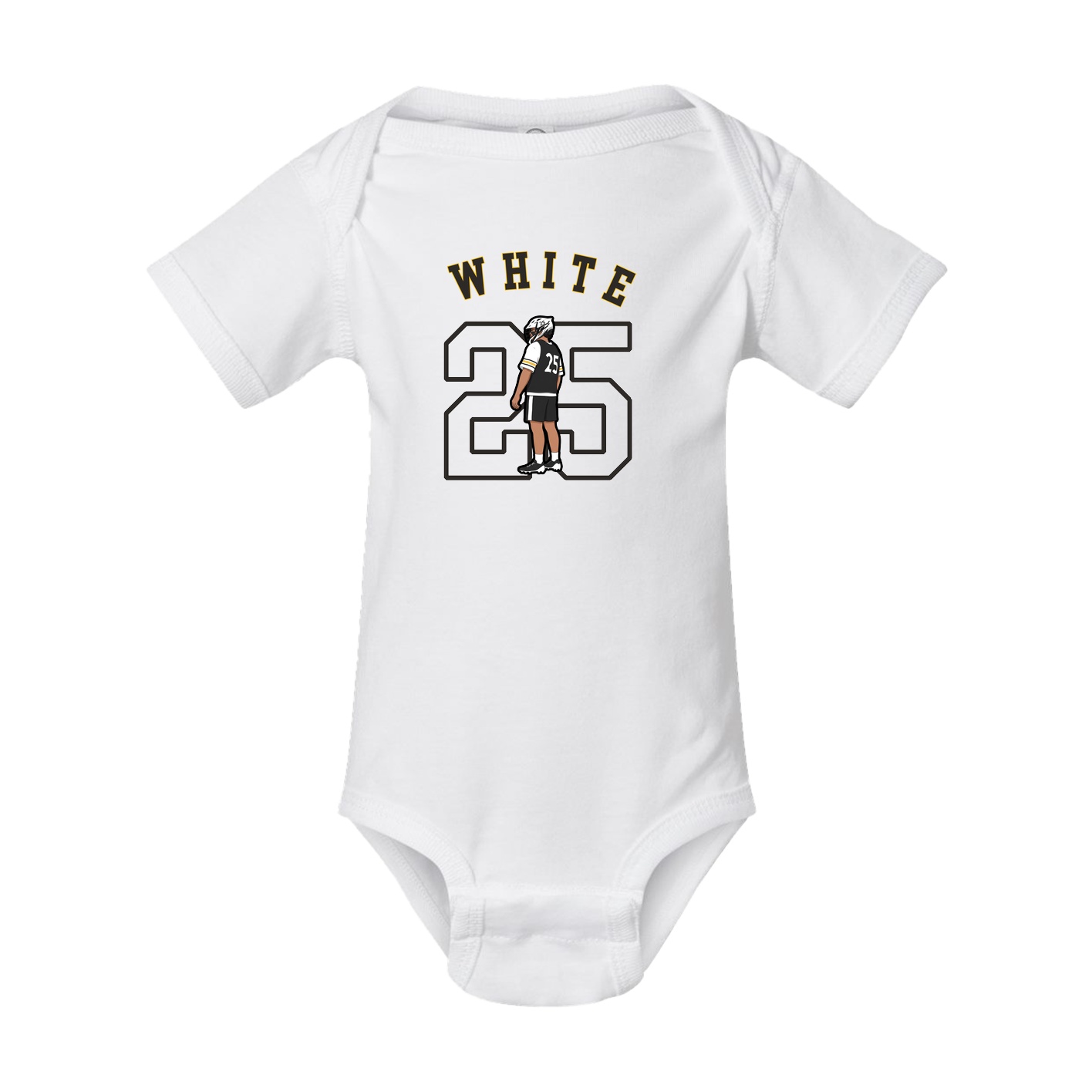 Baby Onesie — Shirsey Arch in White