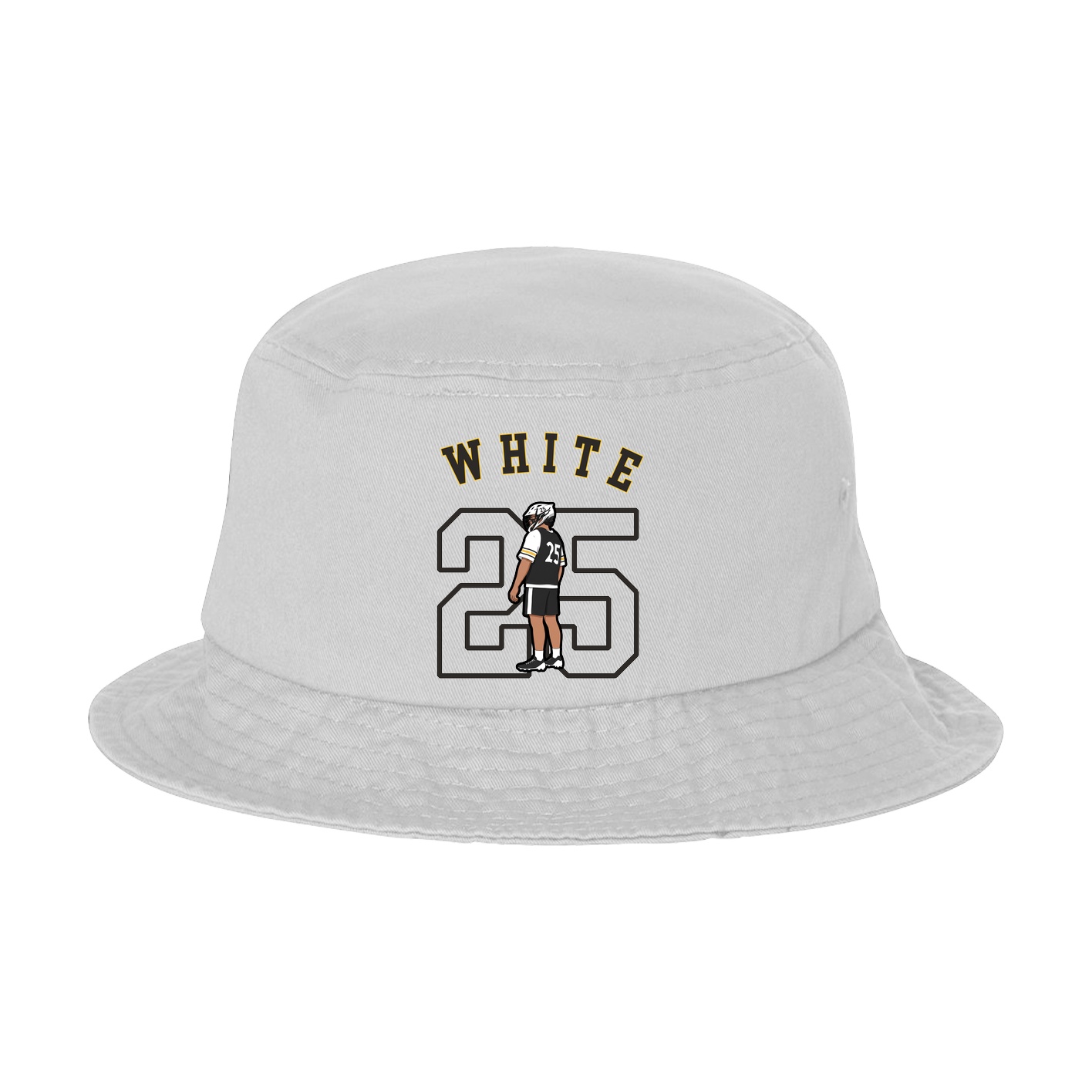 Bucket Cap — Shirsey Arch in White
