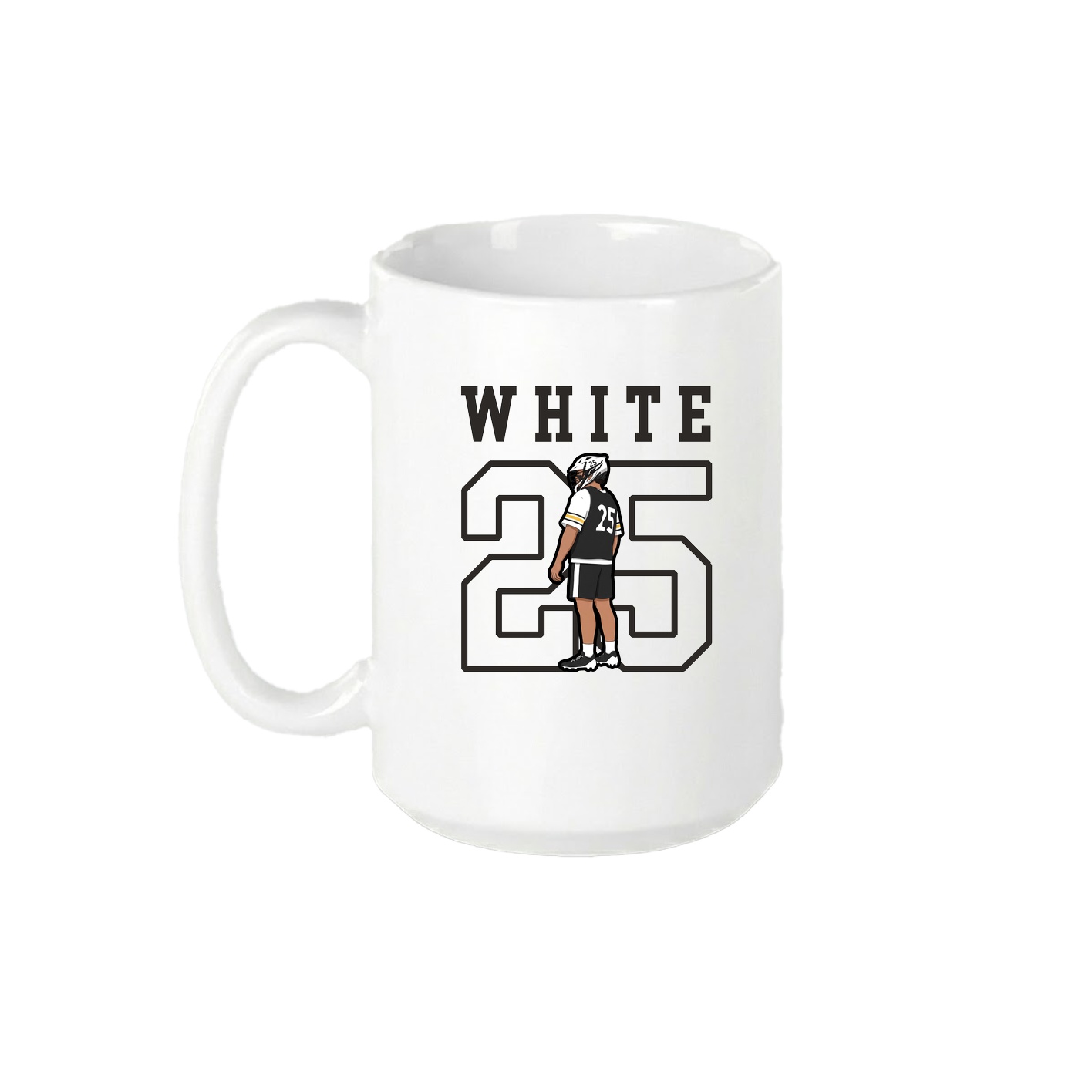 15oz Coffee Mug — Shirsey in White