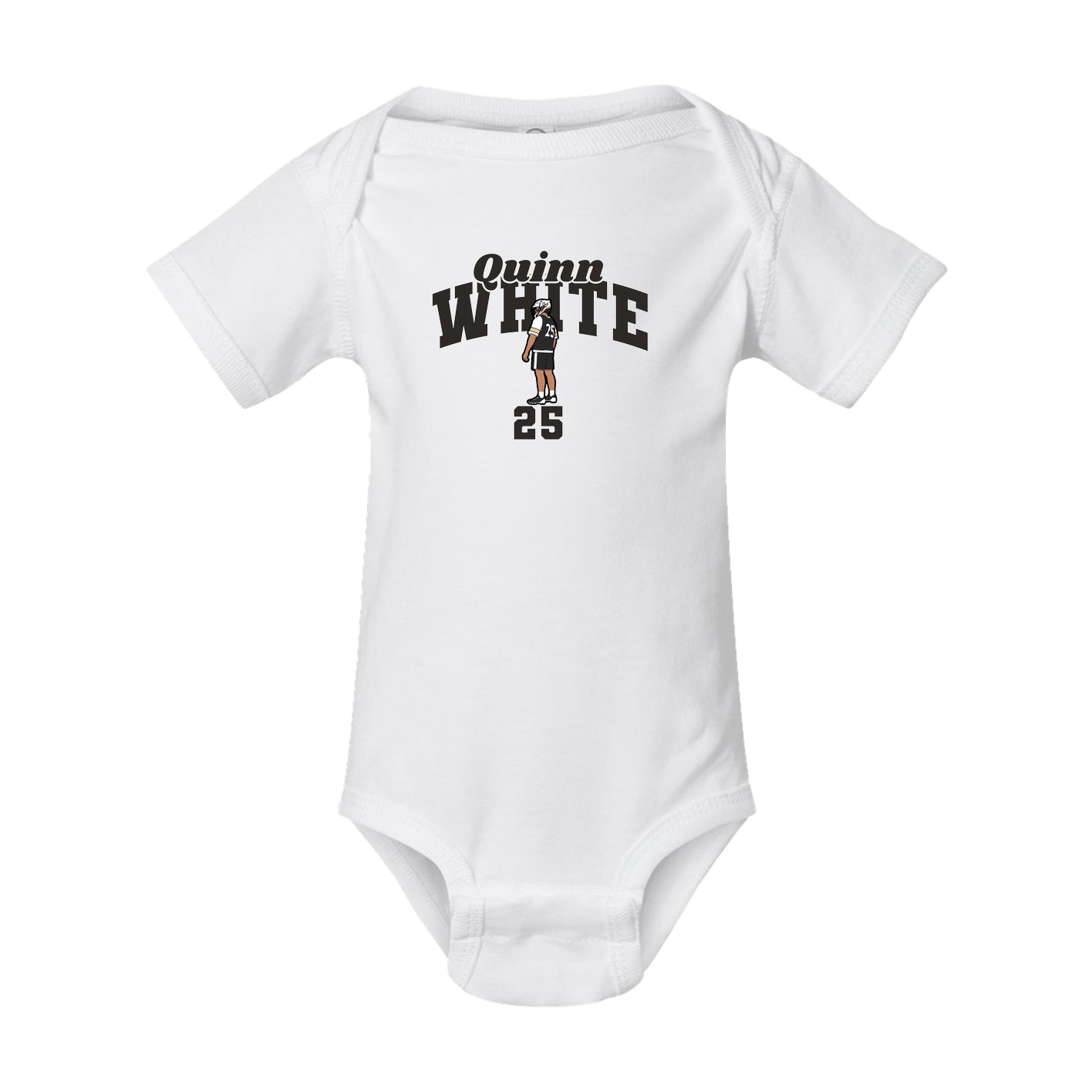 Baby Onesie — Signature Arch in White