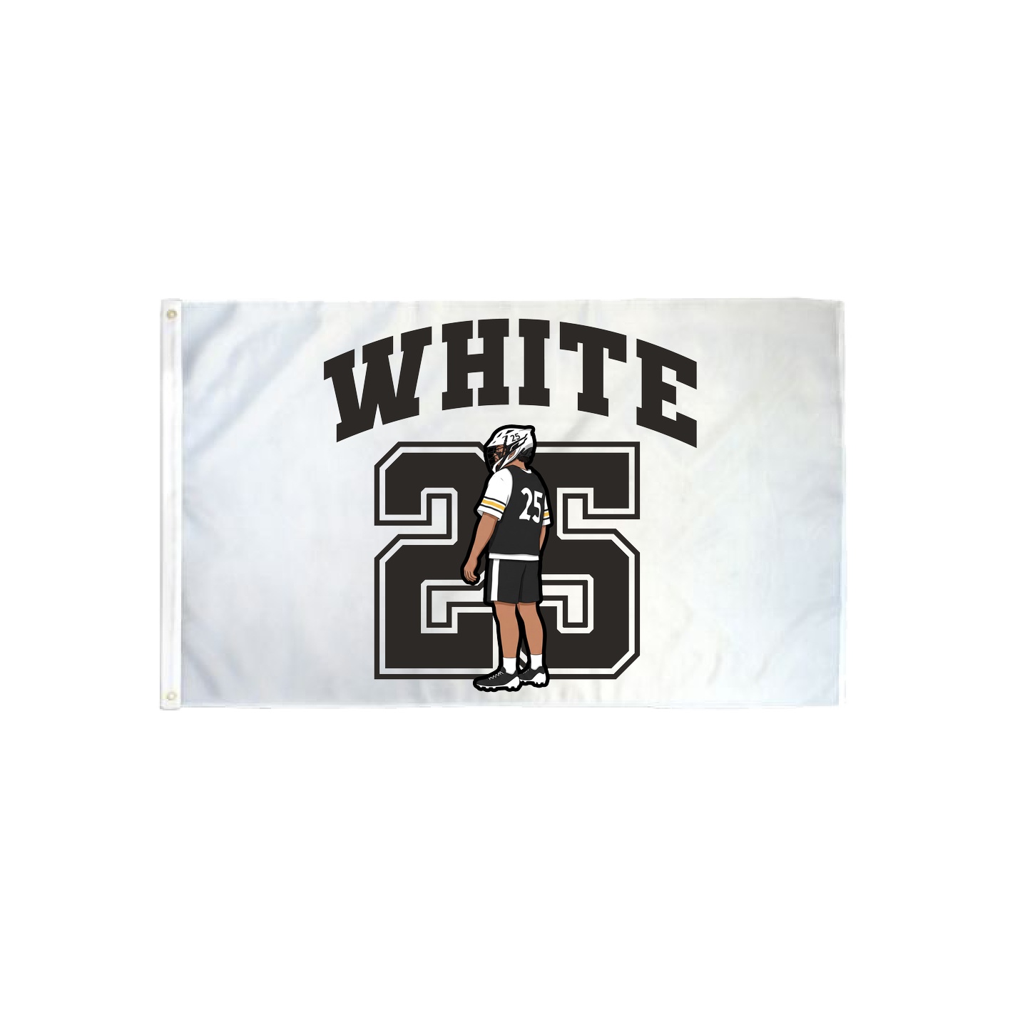3x5 Flag — Number in Classic
