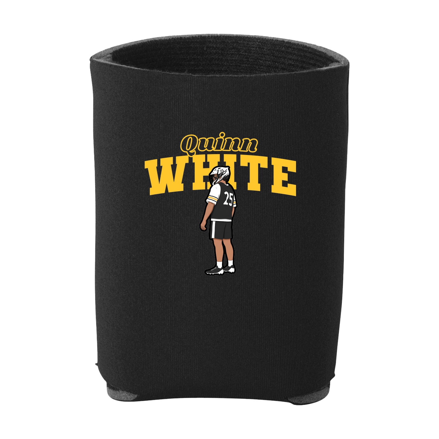Can Holder — Name Arch in Black
