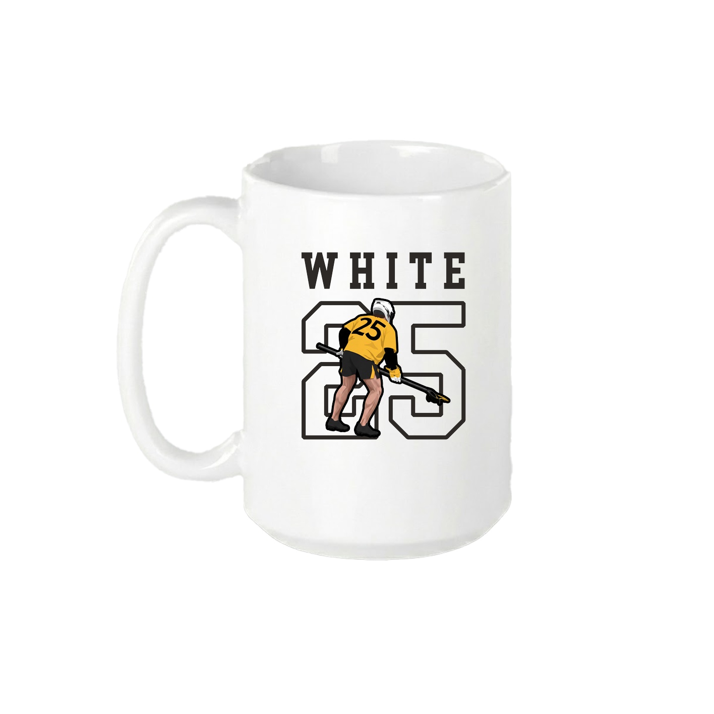 15oz Coffee Mug — Shirsey in White