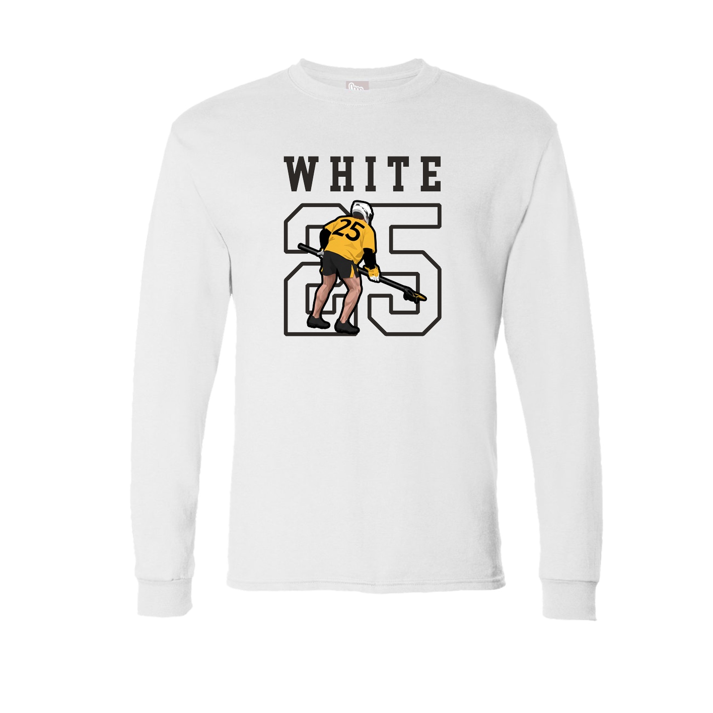 Long Sleeve Tee — Shirsey in White
