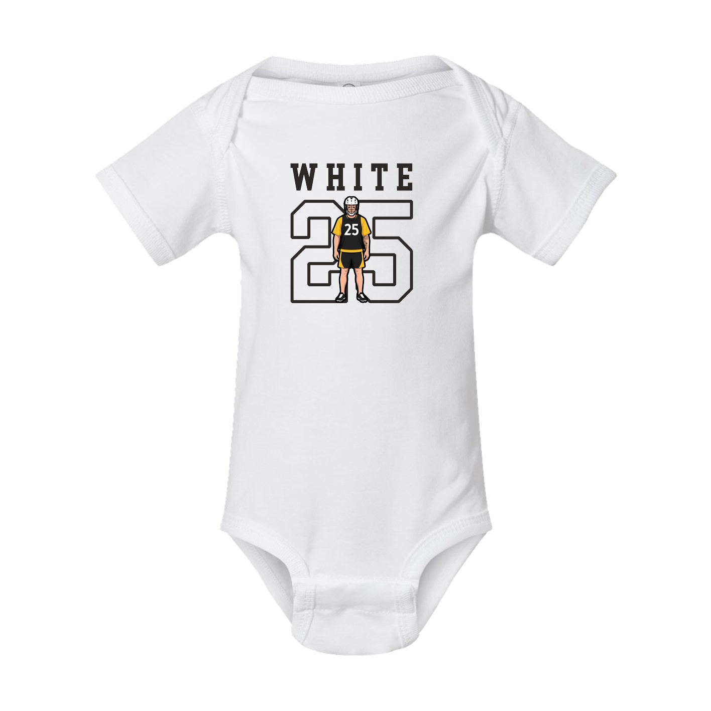 Baby Onesie — Shirsey in White