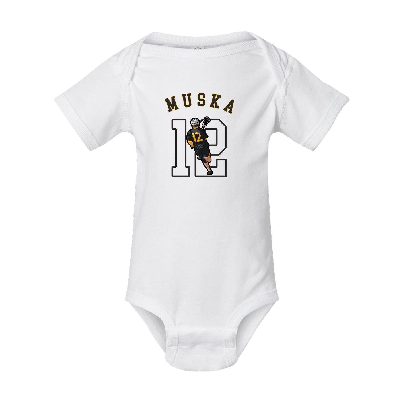 Baby Onesie — Shirsey Arch in White