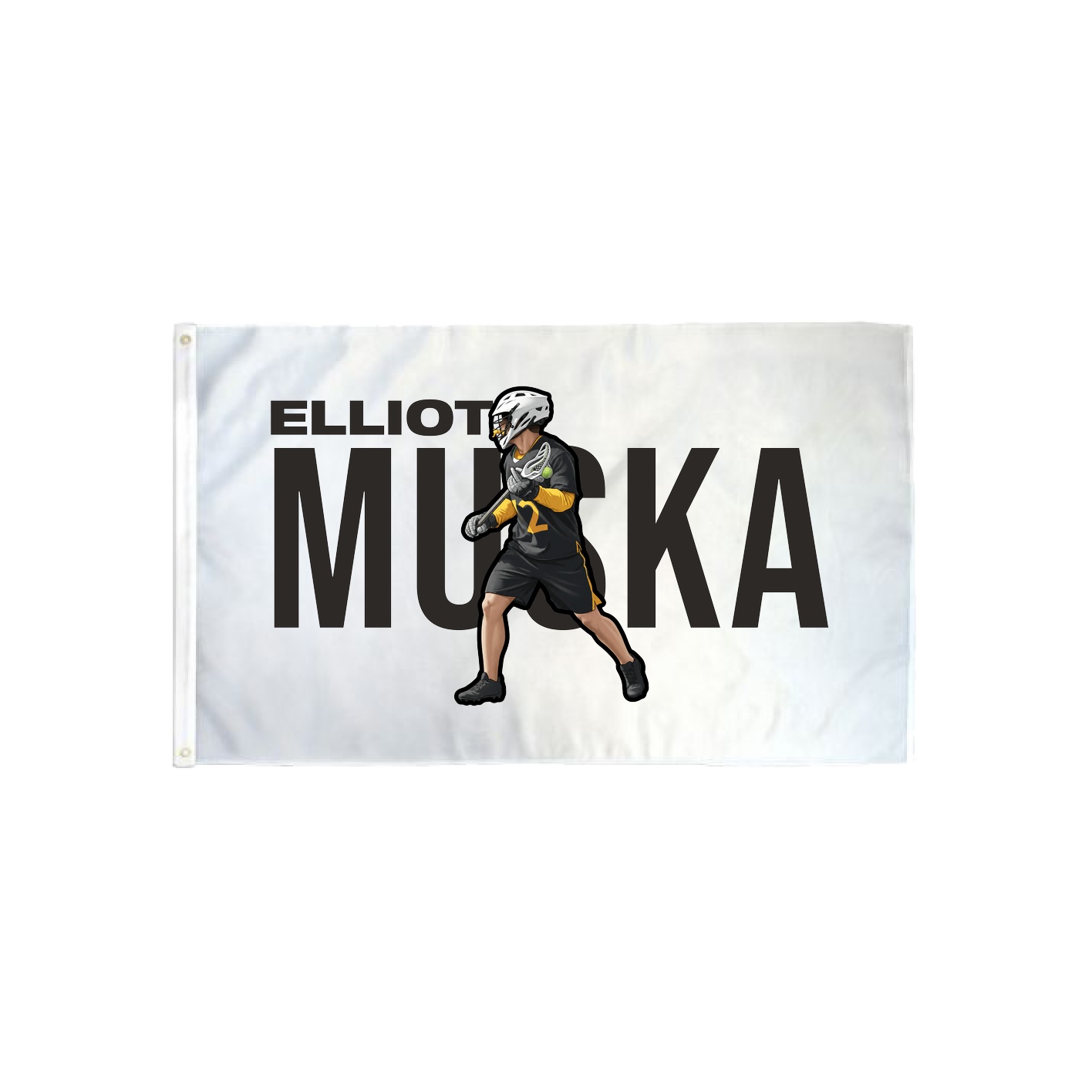 3x5 Flag — Player Name in Classic