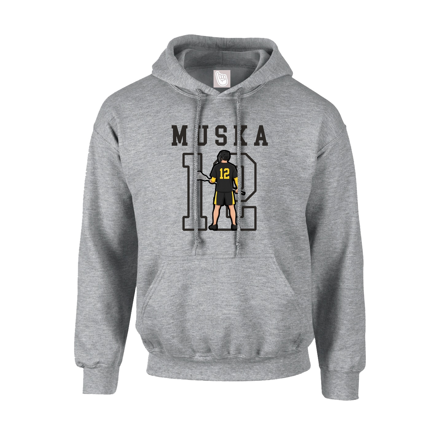 Hoodie — Shirsey in Grey