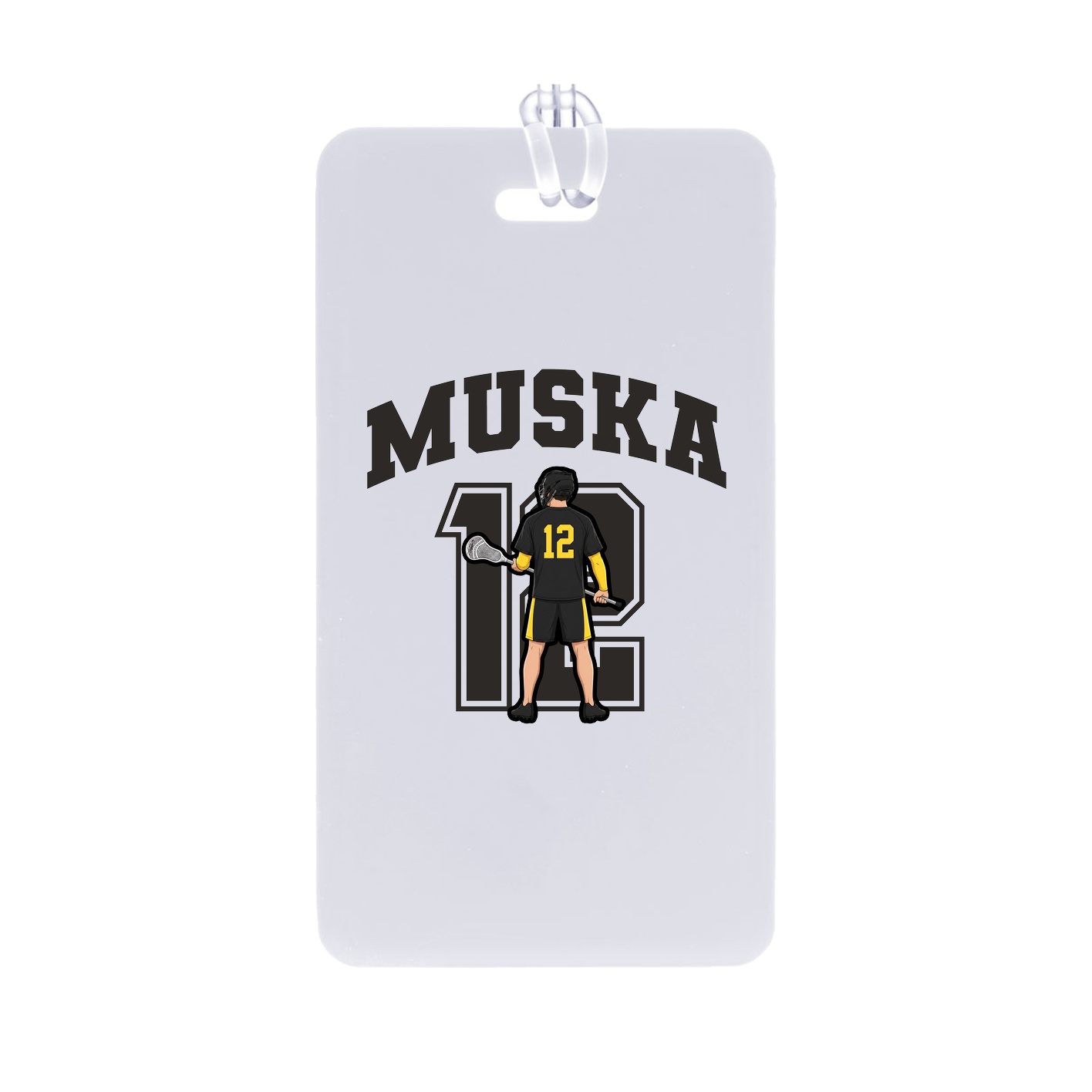 Bag Tag — Number in Classic