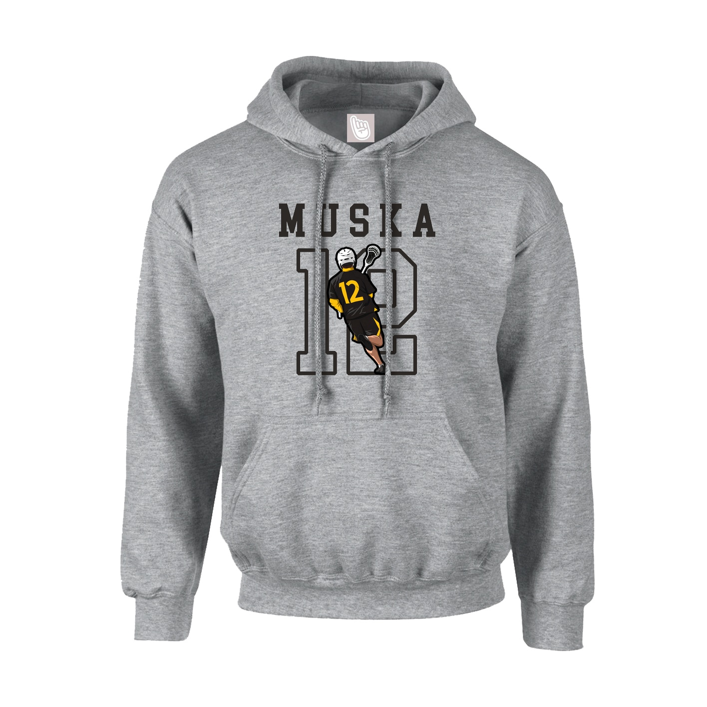 Hoodie — Shirsey in Grey