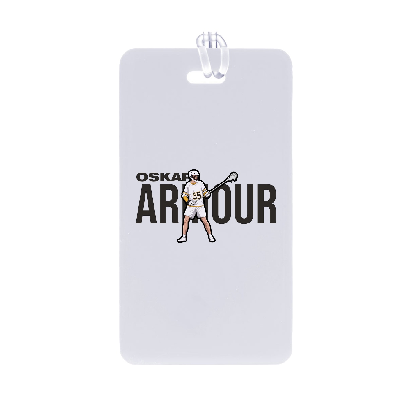 Bag Tag — Player Name in Classic