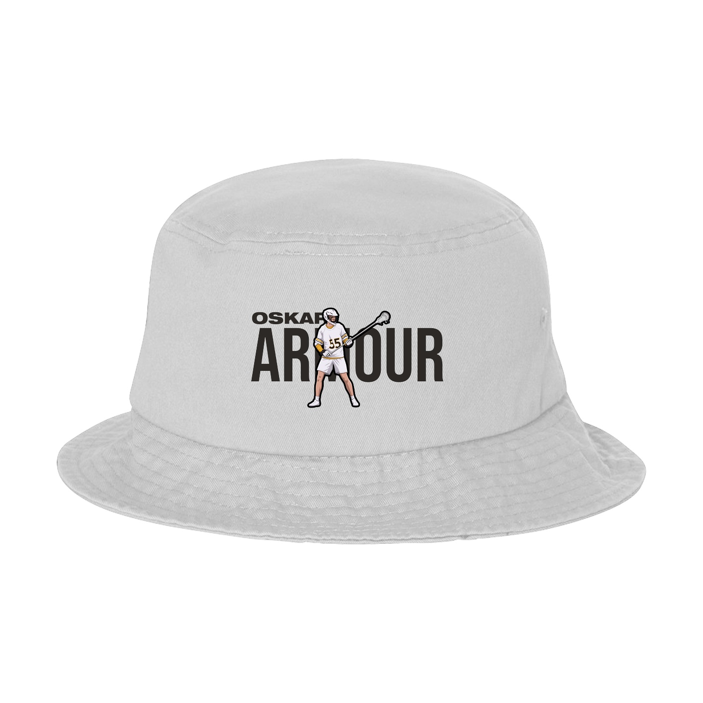 Bucket Cap — Player Name in White