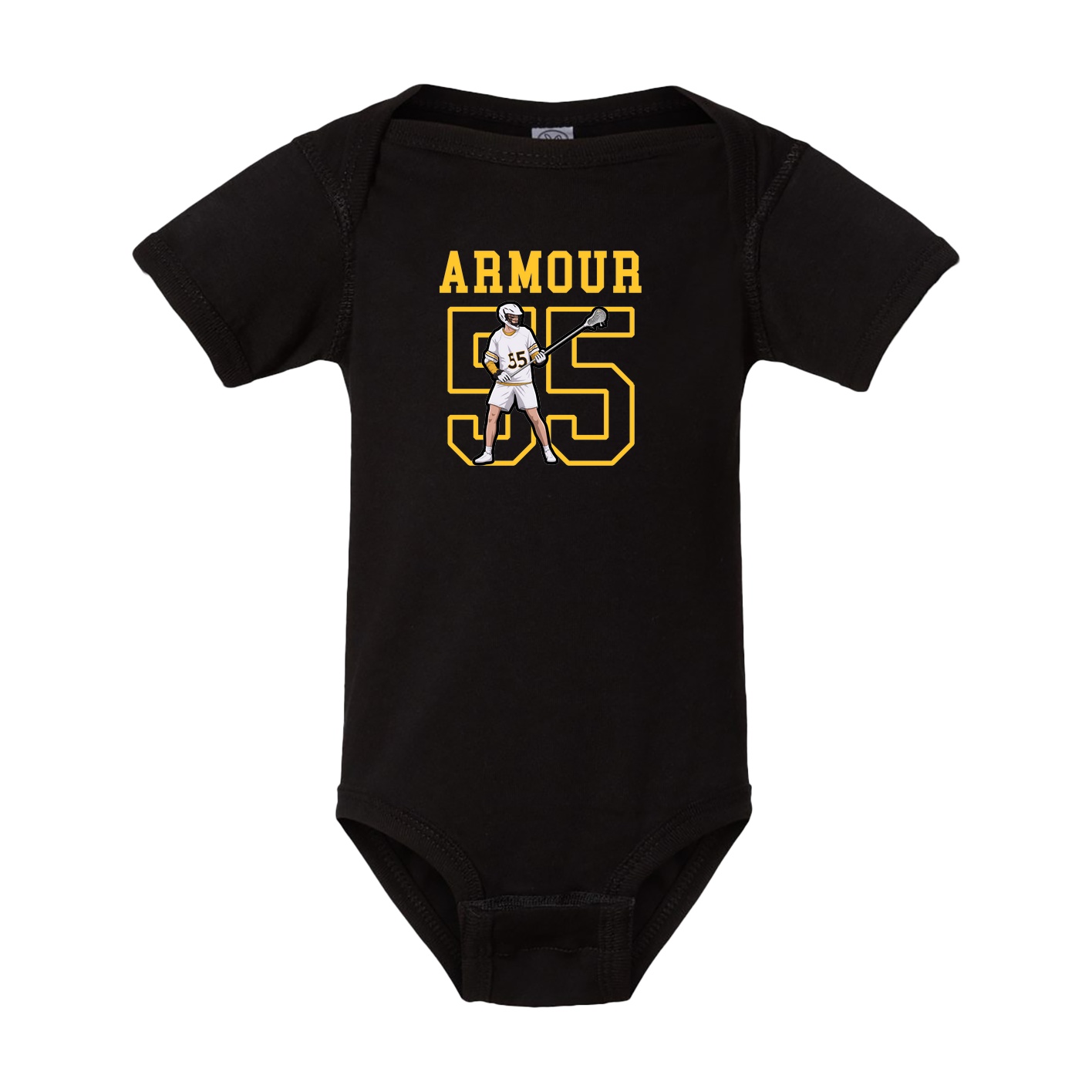 Baby Onesie — Shirsey in Black