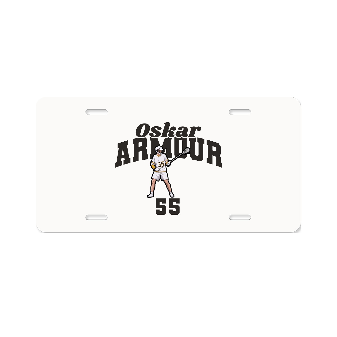 License Plate — Signature Arch in Classic