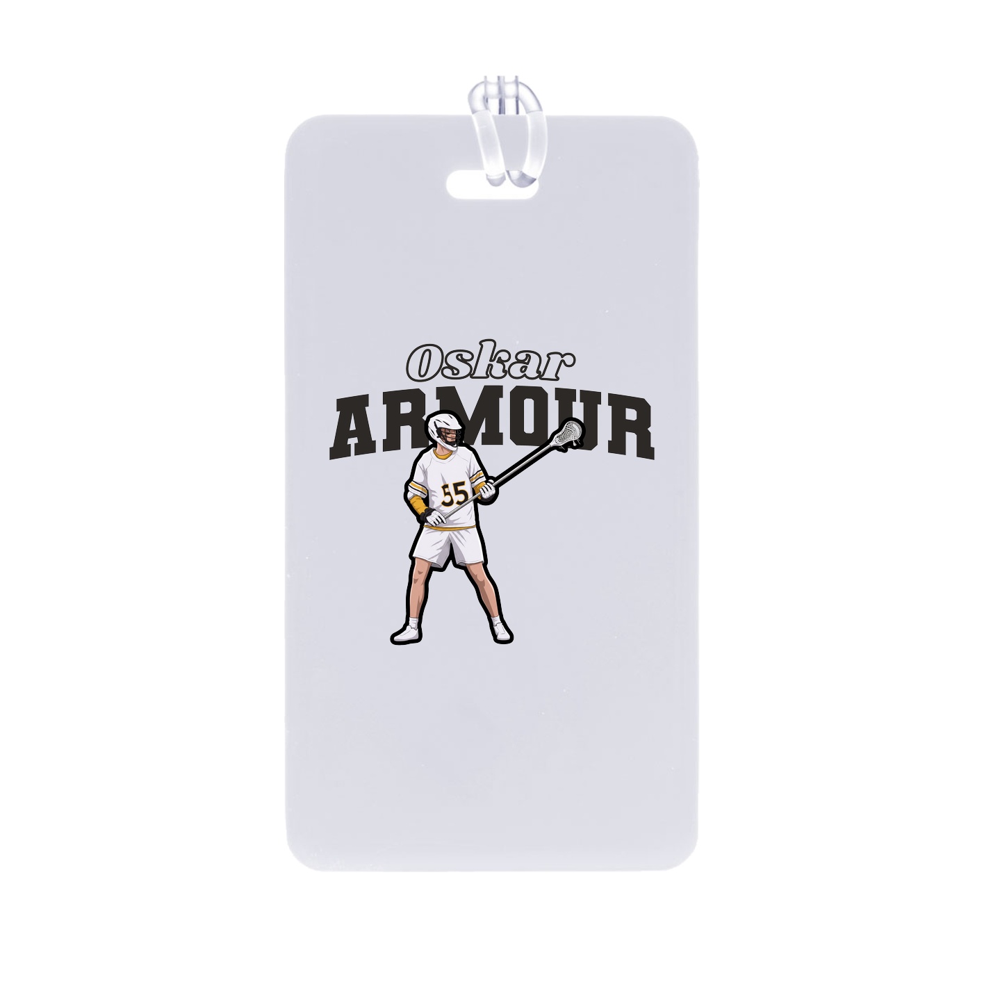 Bag Tag — Name Arch in Classic