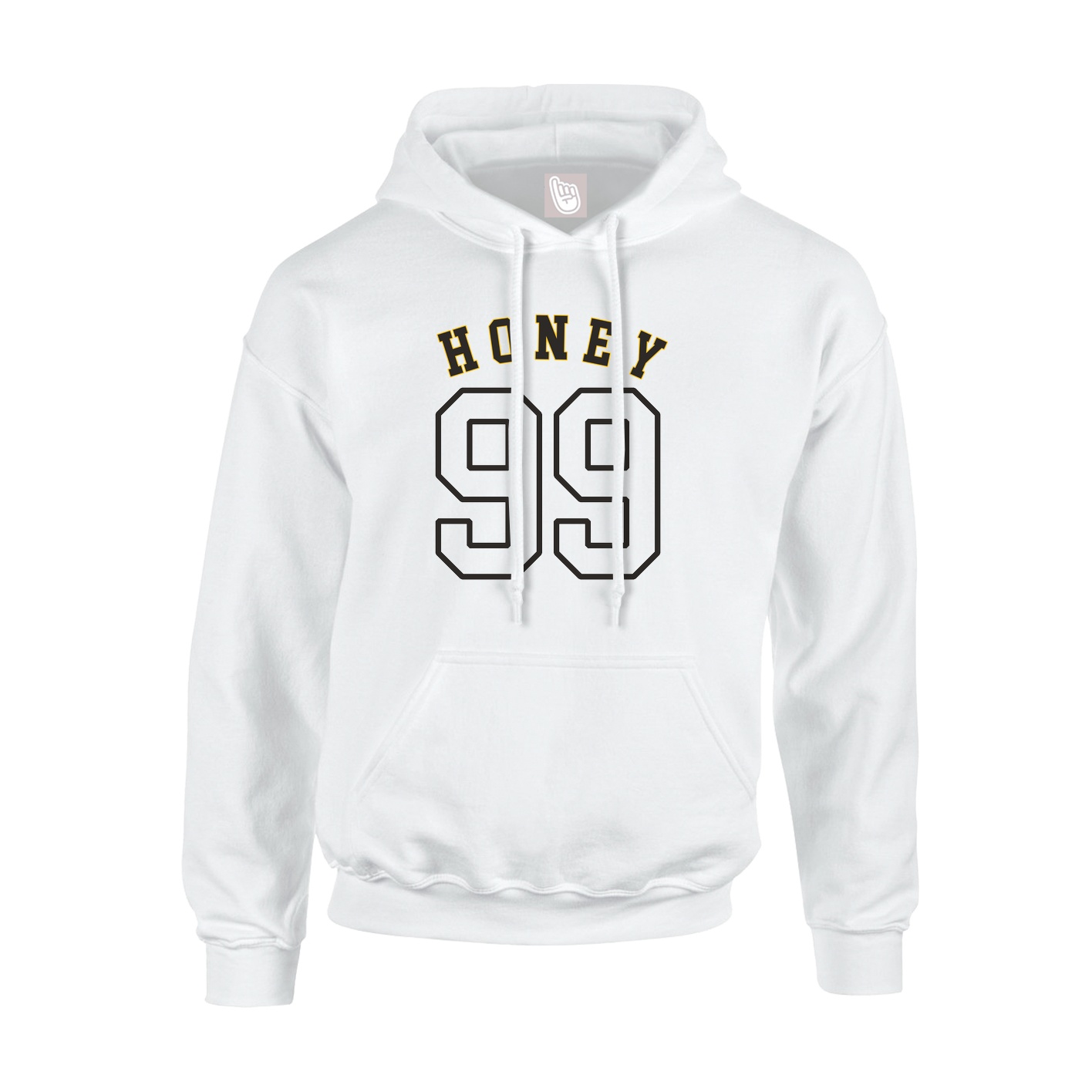 Hoodie — Shirsey Arch in White