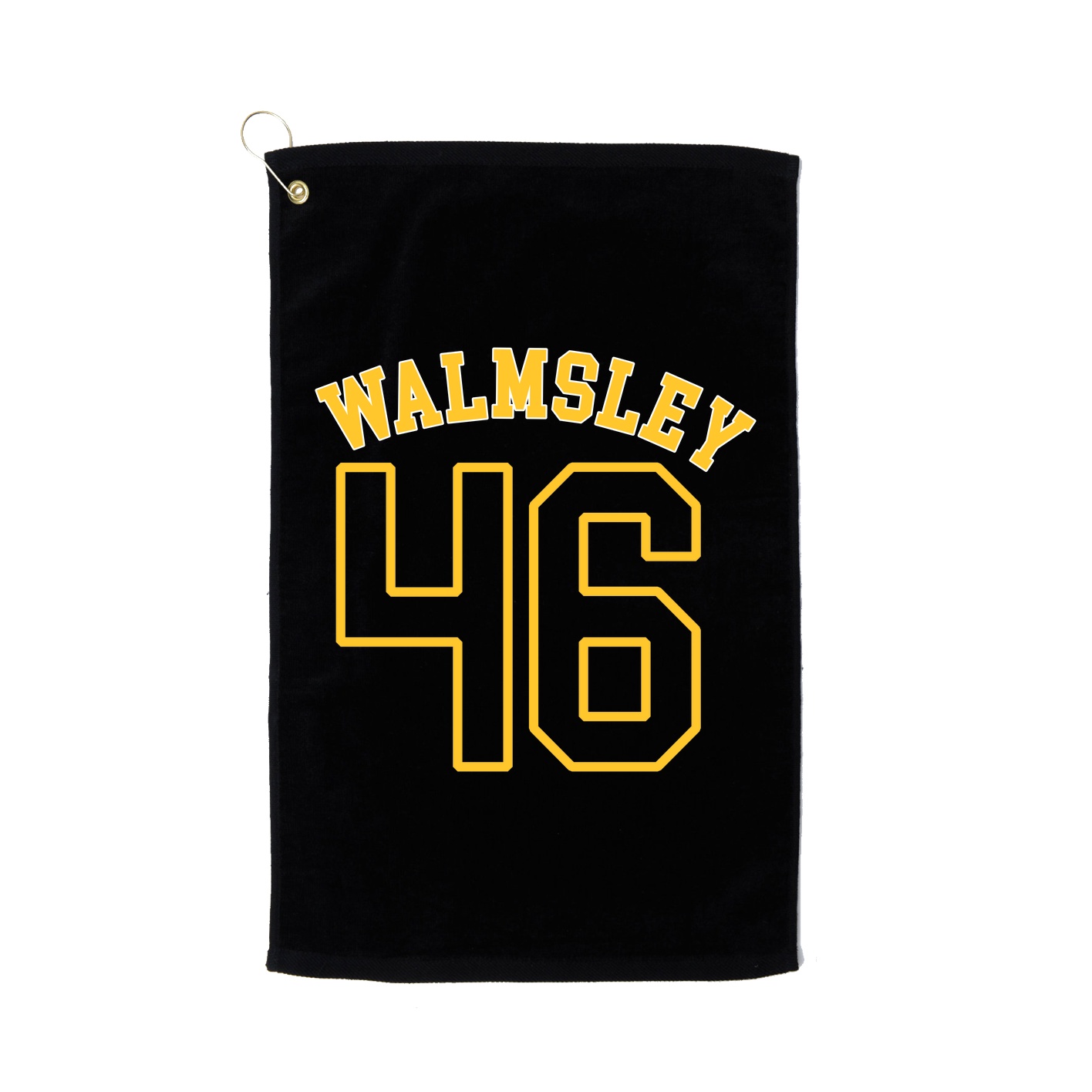 Golf Towel — Shirsey Arch in Black