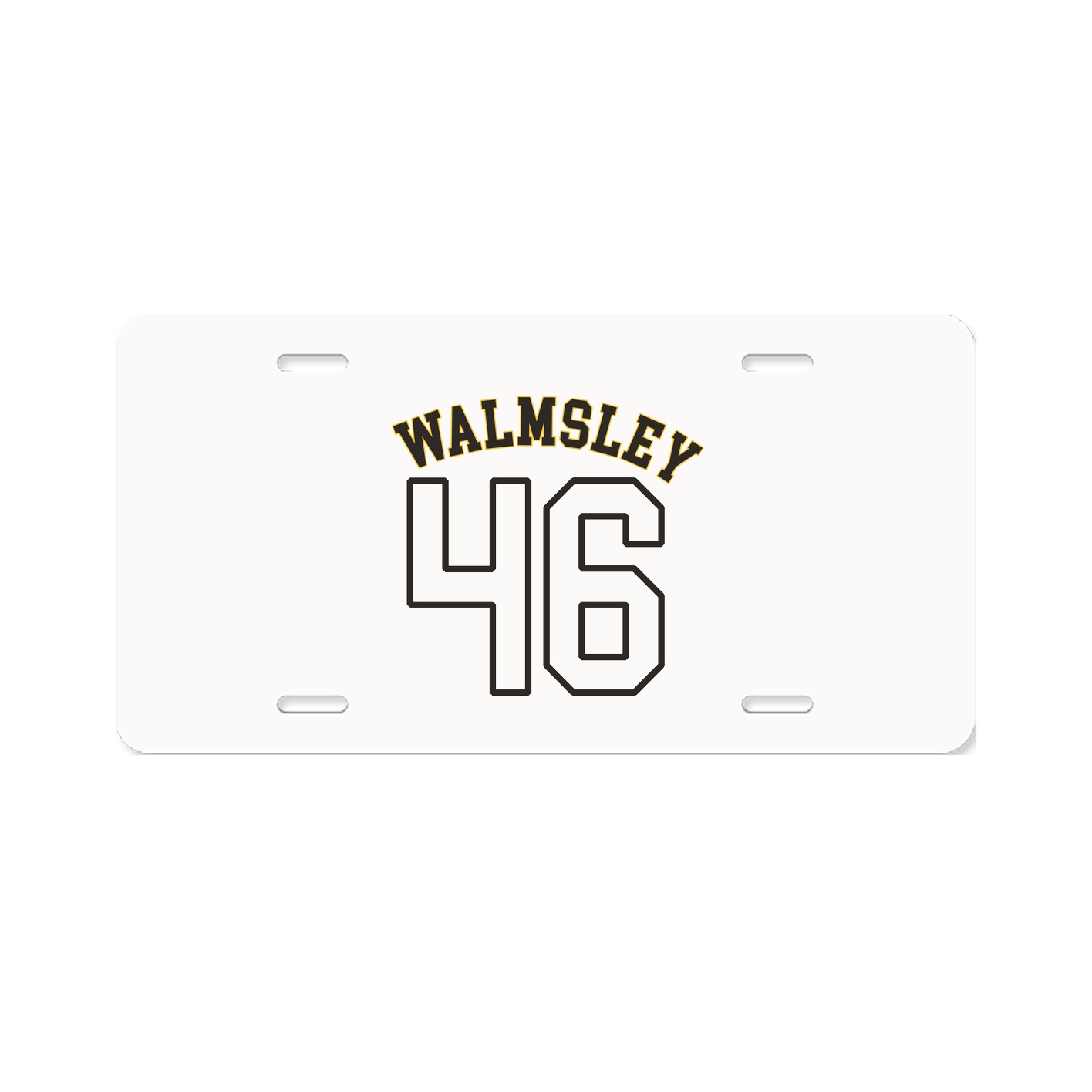 License Plate — Shirsey Arch in Classic