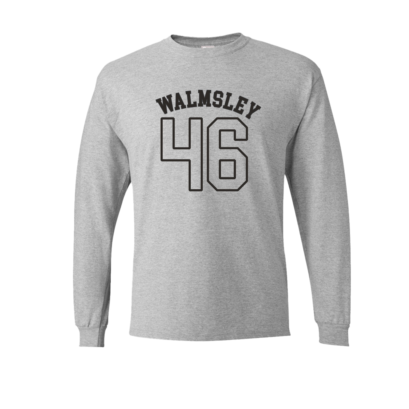Long Sleeve Tee — Shirsey Arch in Grey