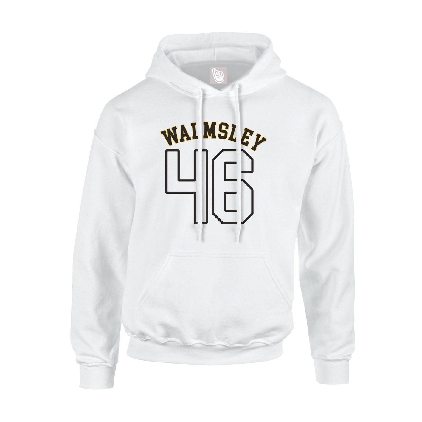 Hoodie — Shirsey Arch in White