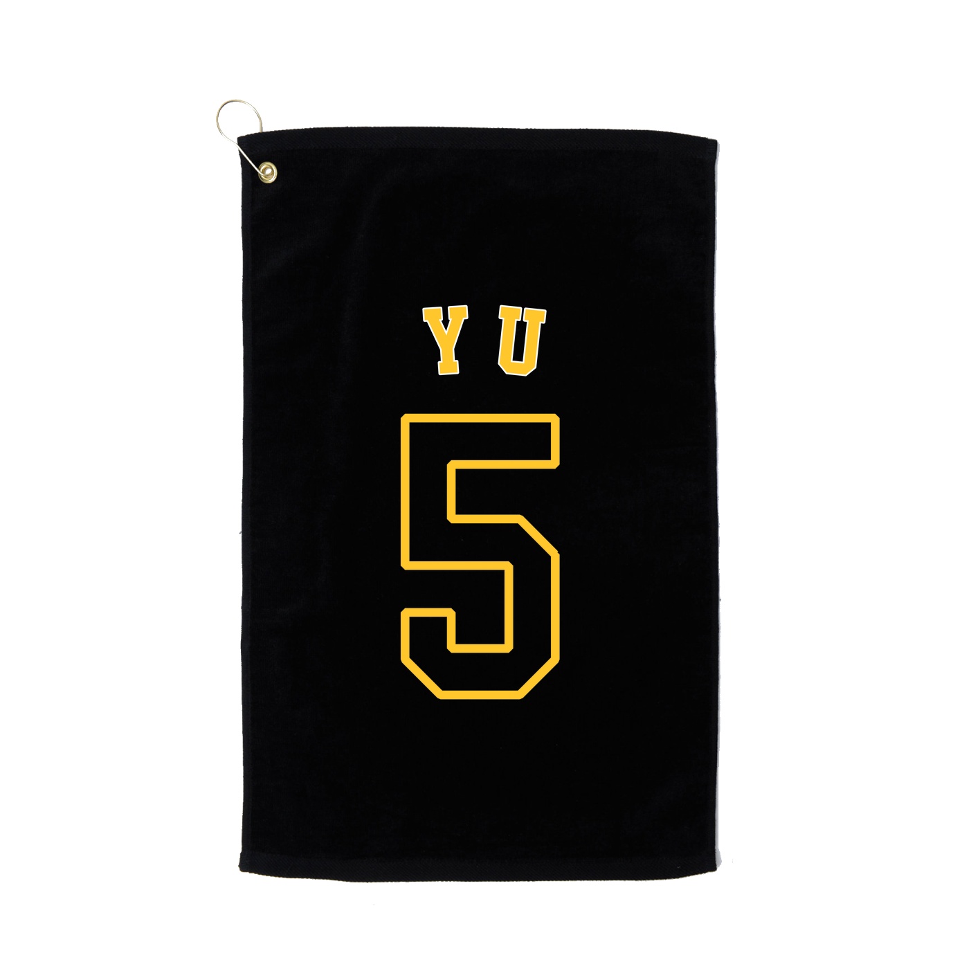 Golf Towel — Shirsey Arch in Black