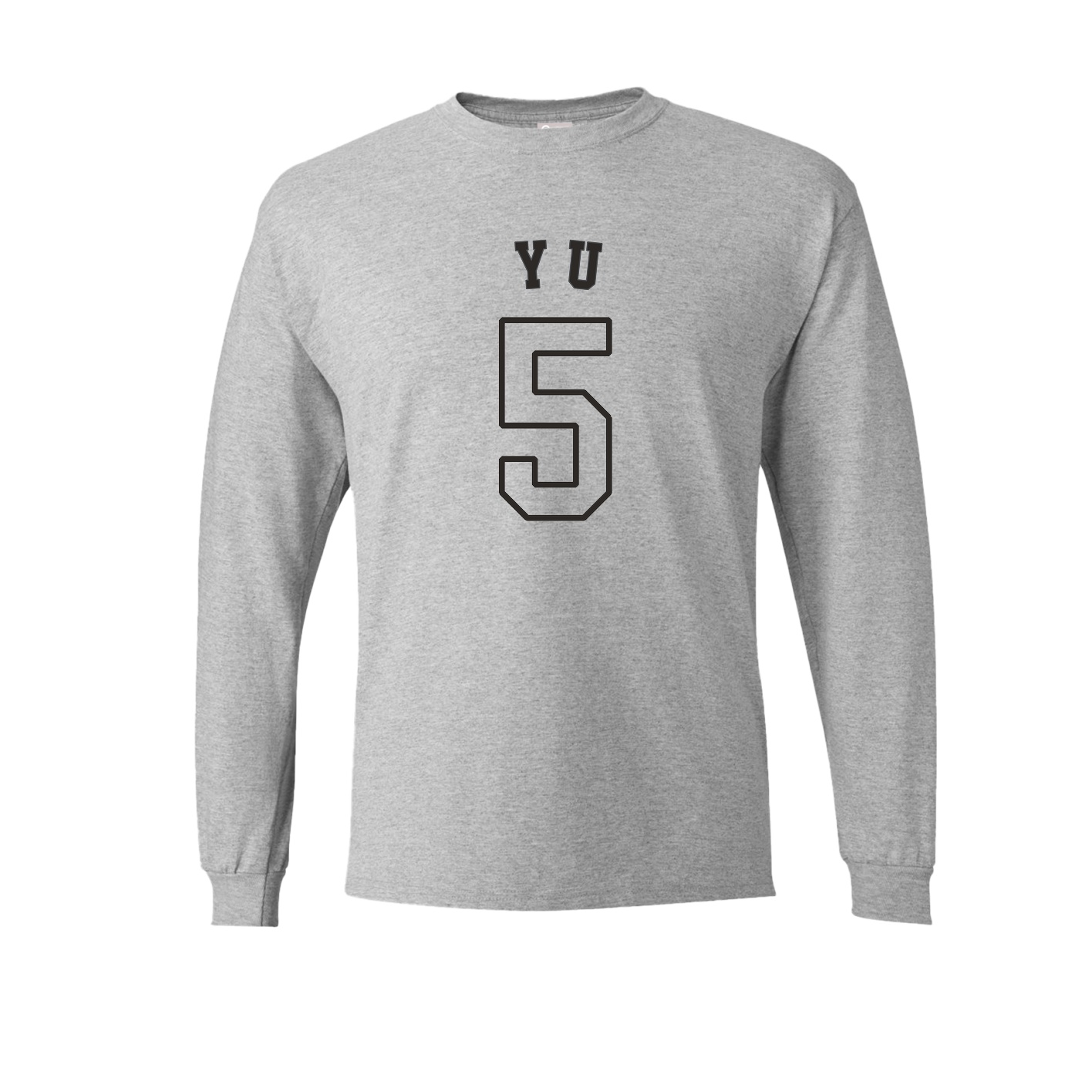 Long Sleeve Tee — Shirsey Arch in Grey