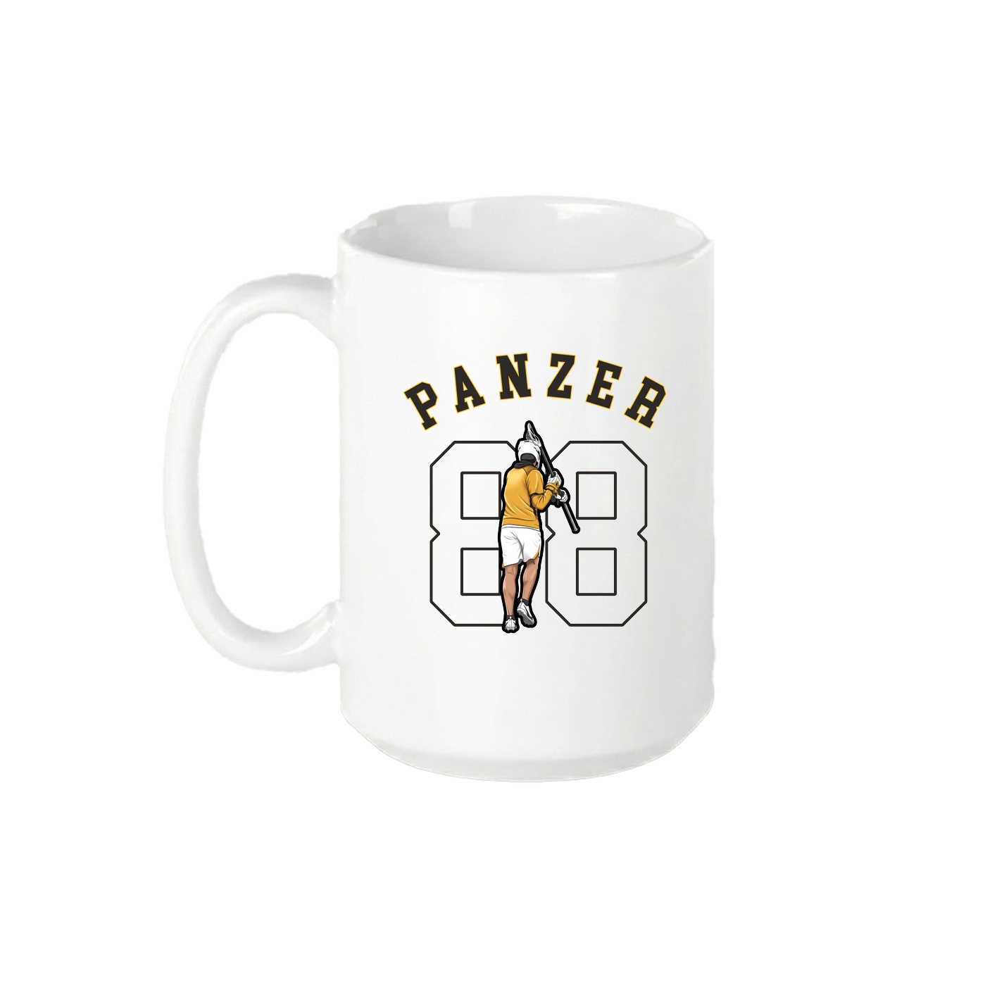 15oz Coffee Mug — Shirsey Arch in White