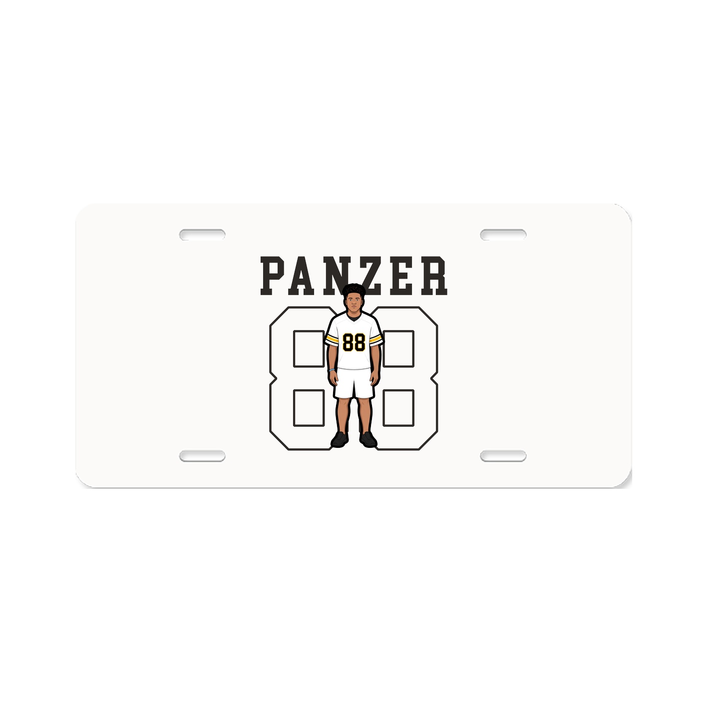 License Plate — Shirsey in Classic