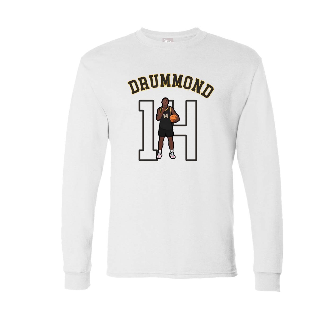 Long Sleeve Tee — Shirsey Arch in White