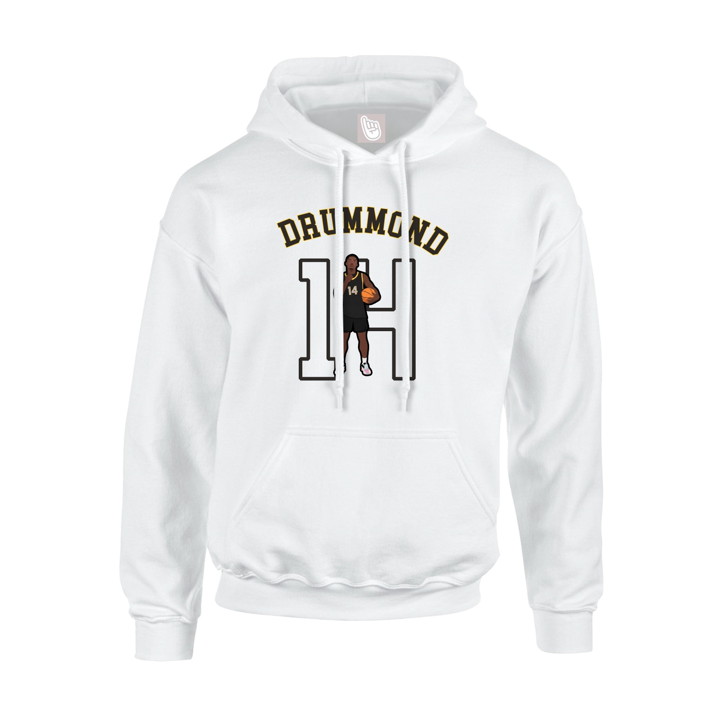 Youth Hoodie — Shirsey Arch in White