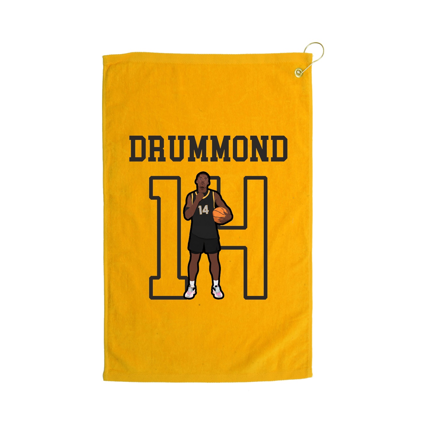 Golf Towel — Shirsey in Gold