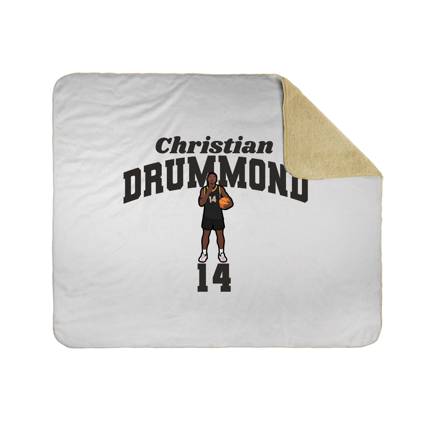Throw Blanket — Signature Arch in White