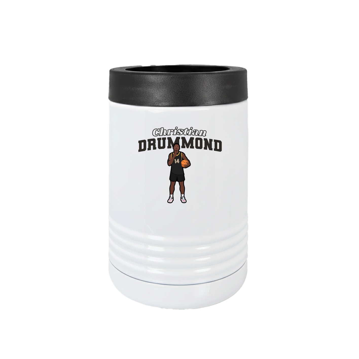 Beverage Holder — Name Arch in White
